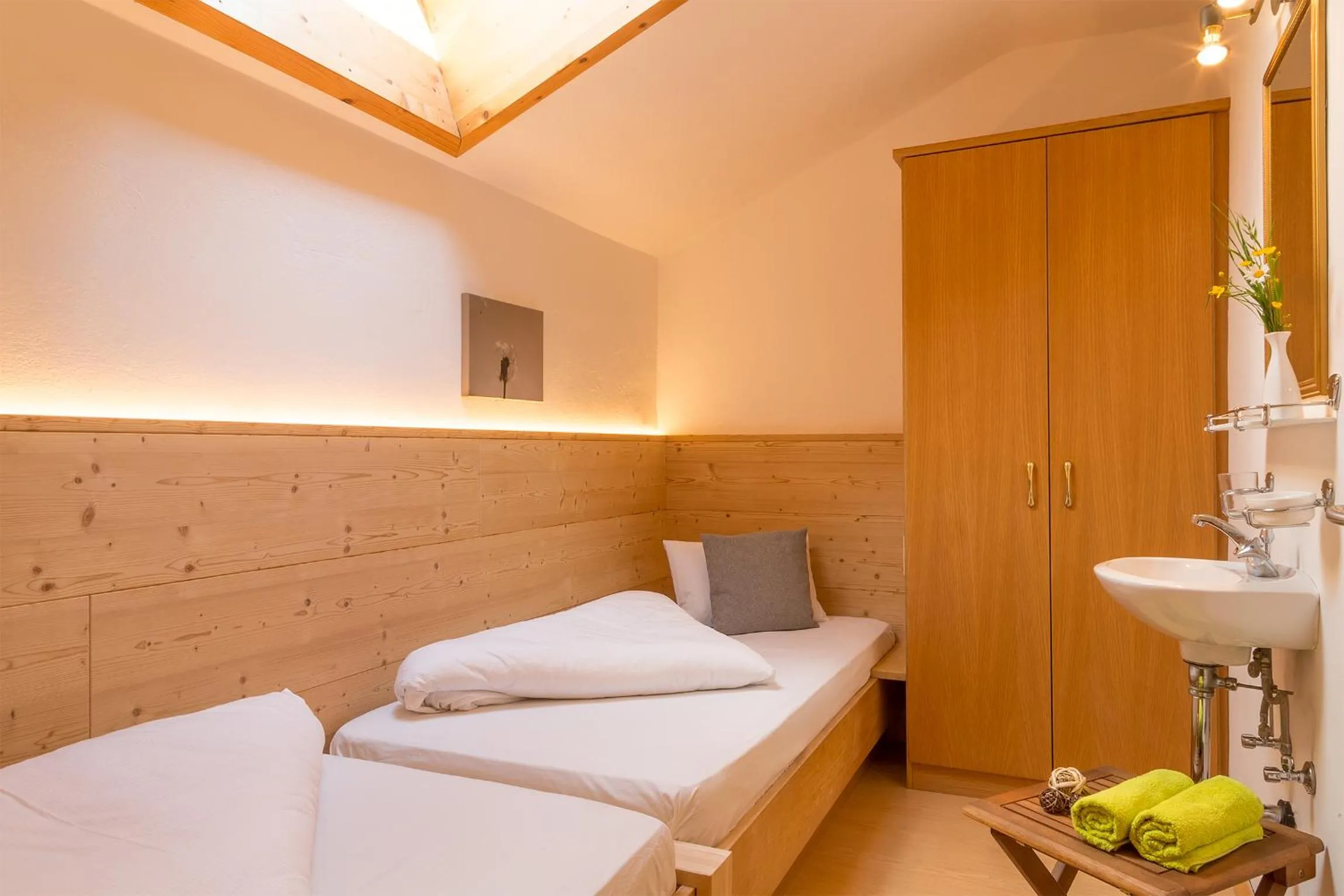 Bedroom, Bed in Residence Alpenrose