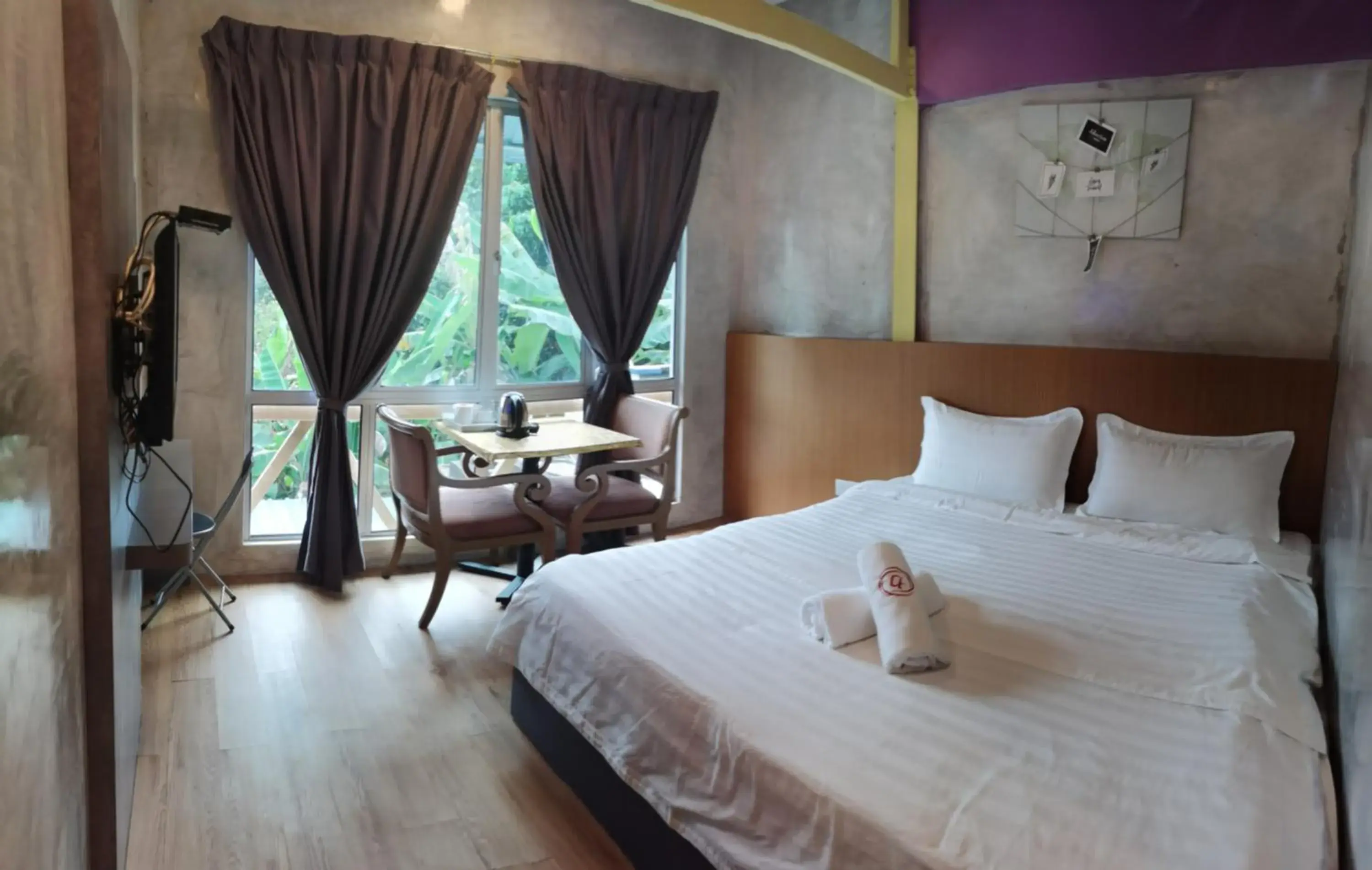 Superior King Room with Jacuzzi in Rick Resort Teluk Intan Superior King Room with Jacuzzi in Rick Resort Teluk Intan