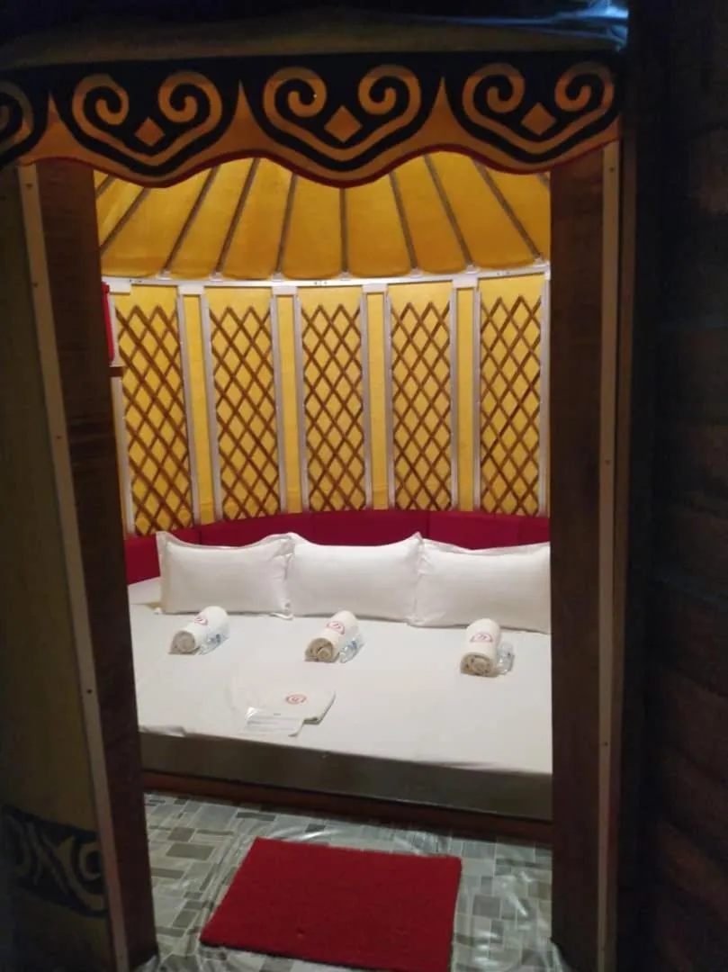 Bed in Rick Resort Teluk Intan