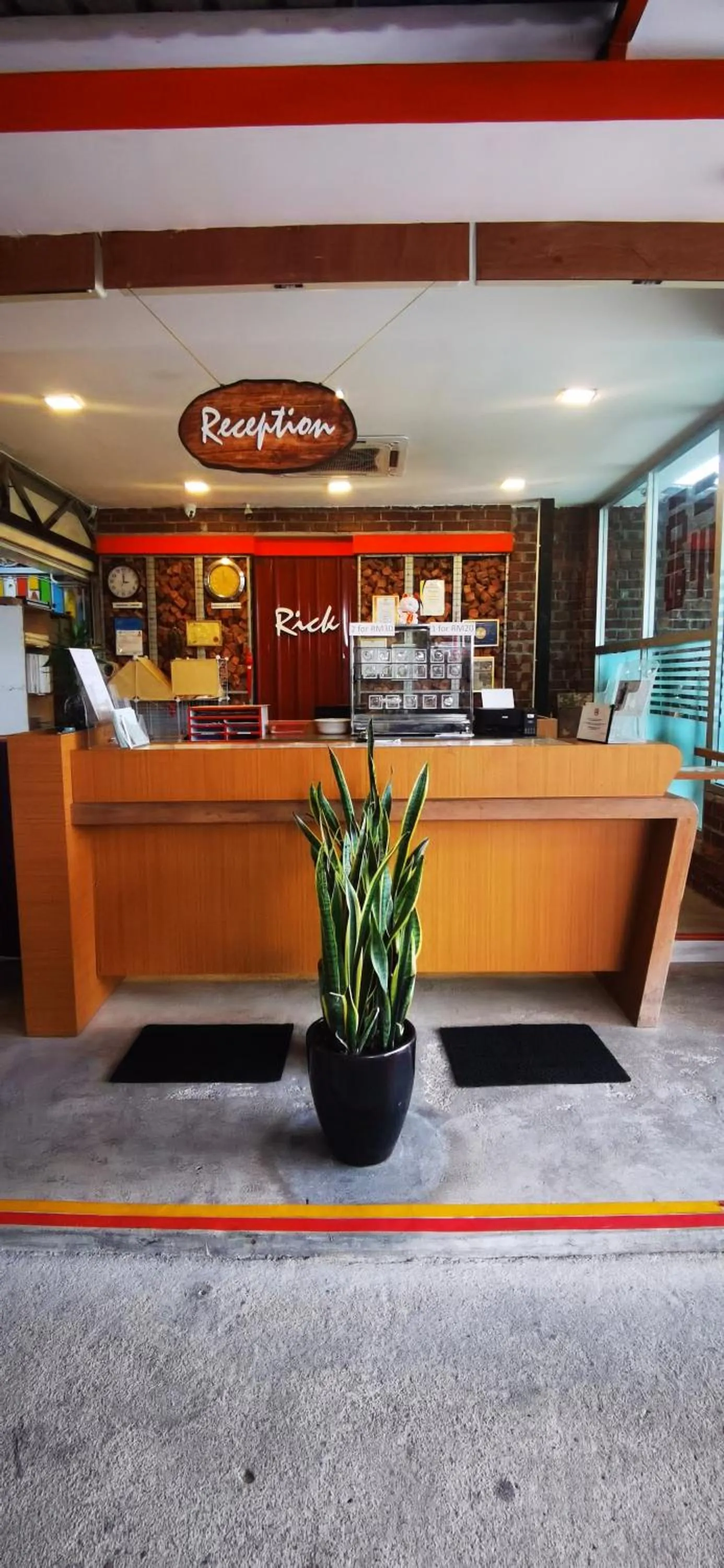Lobby or reception in Rick Resort Teluk Intan