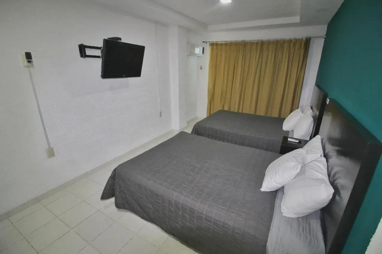 Double Room with Two Double Beds in EMS Hoteles Boca del Río Double Room with Two Double Beds in EMS Hoteles Boca del Río