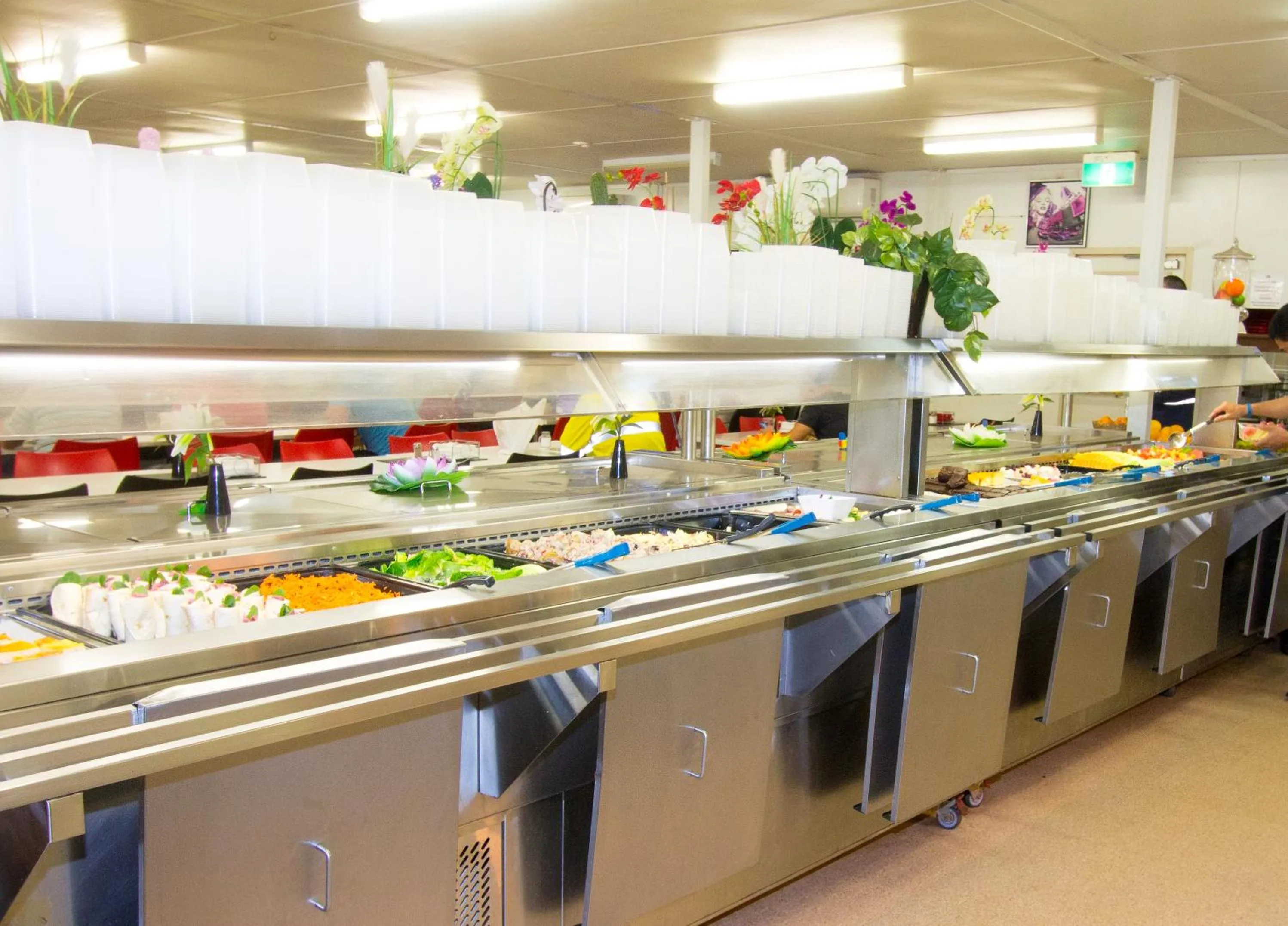 Buffet breakfast in The Landing Port Hedland