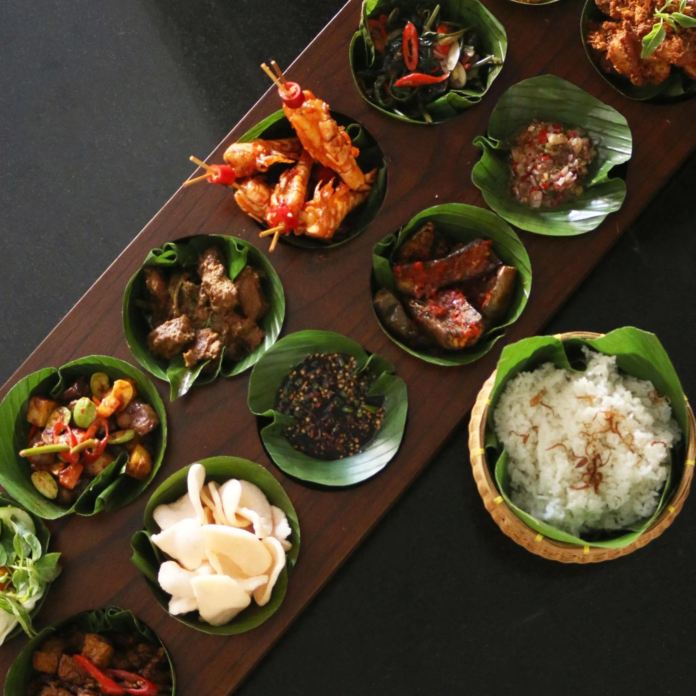Food close-up in VOUK Hotel and Suites Nusa Dua Bali