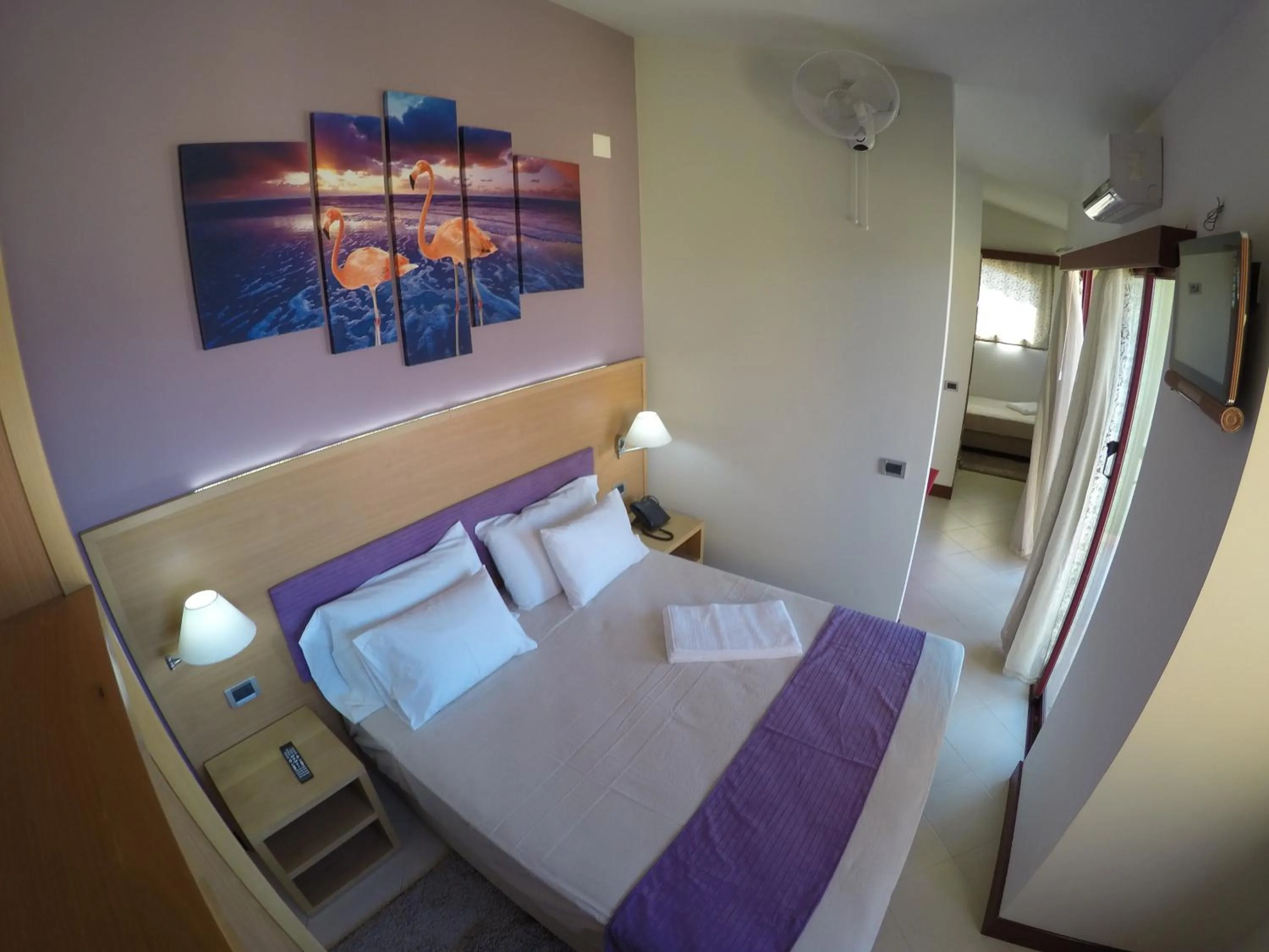 Bed in Hotel Belvedere Mindelo, Cabo Verde