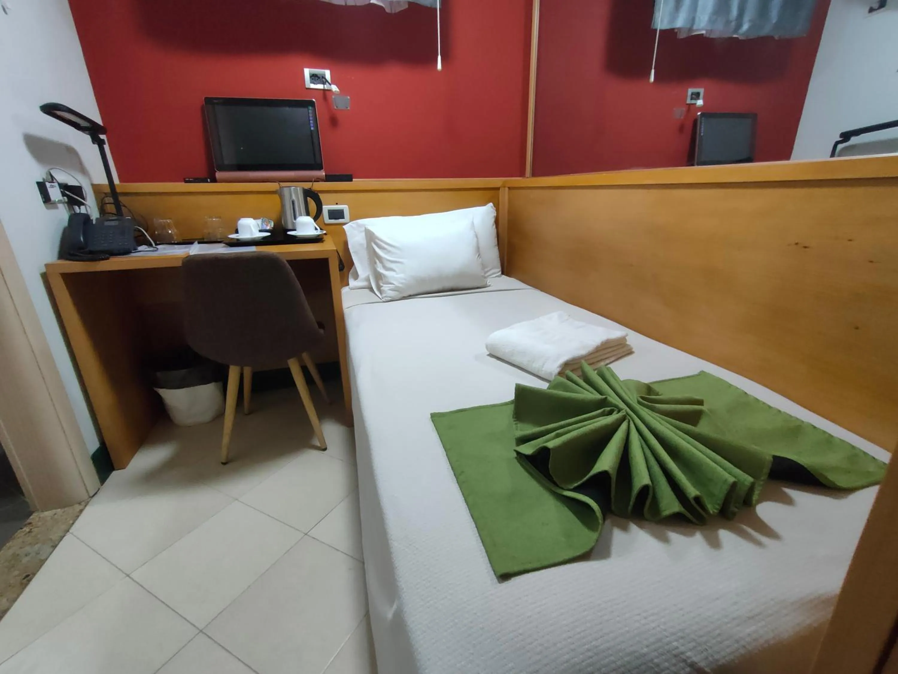 Bed in Hotel Belvedere Mindelo, Cabo Verde