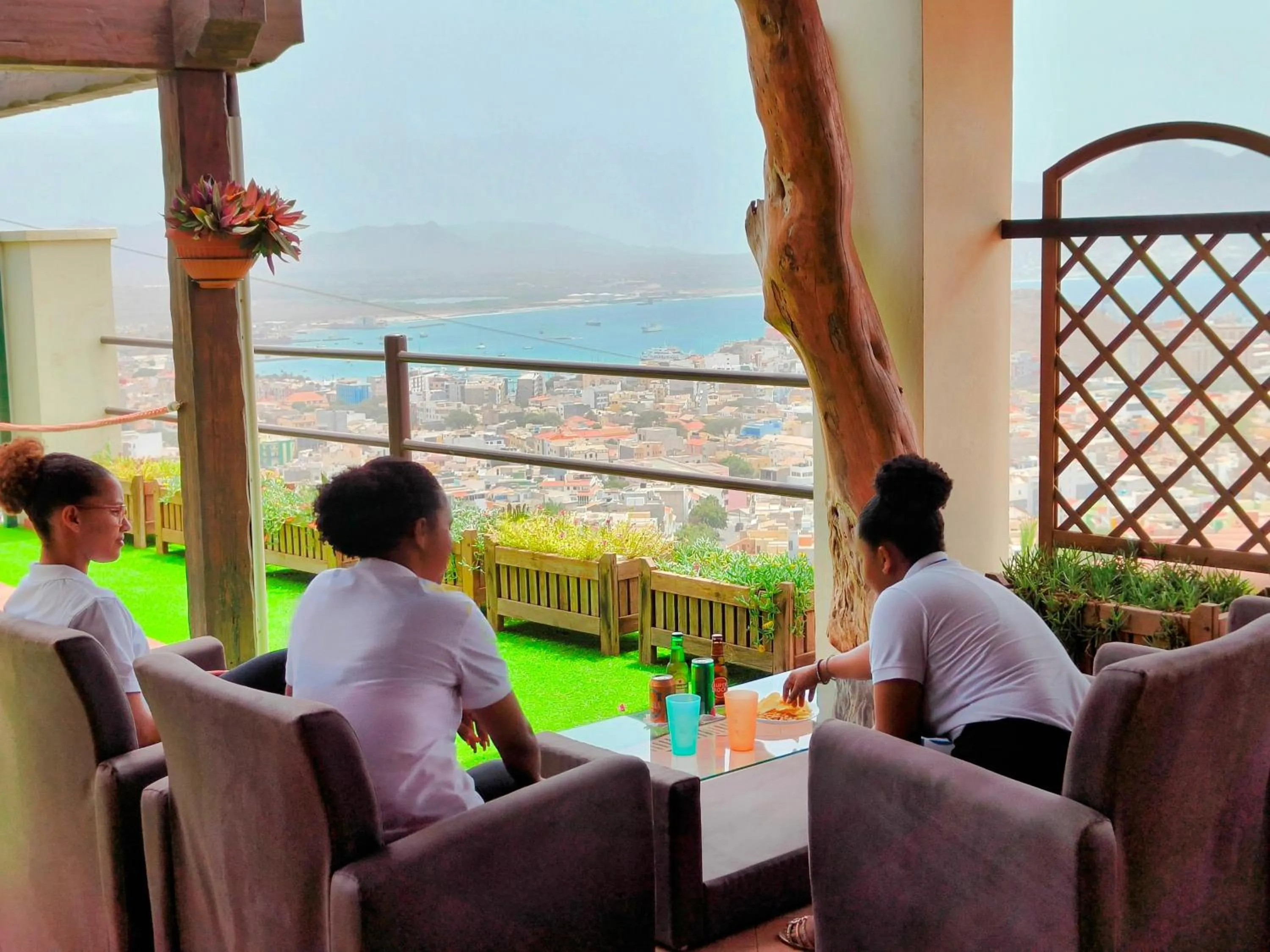 Lounge or bar in Hotel Belvedere Mindelo, Cabo Verde