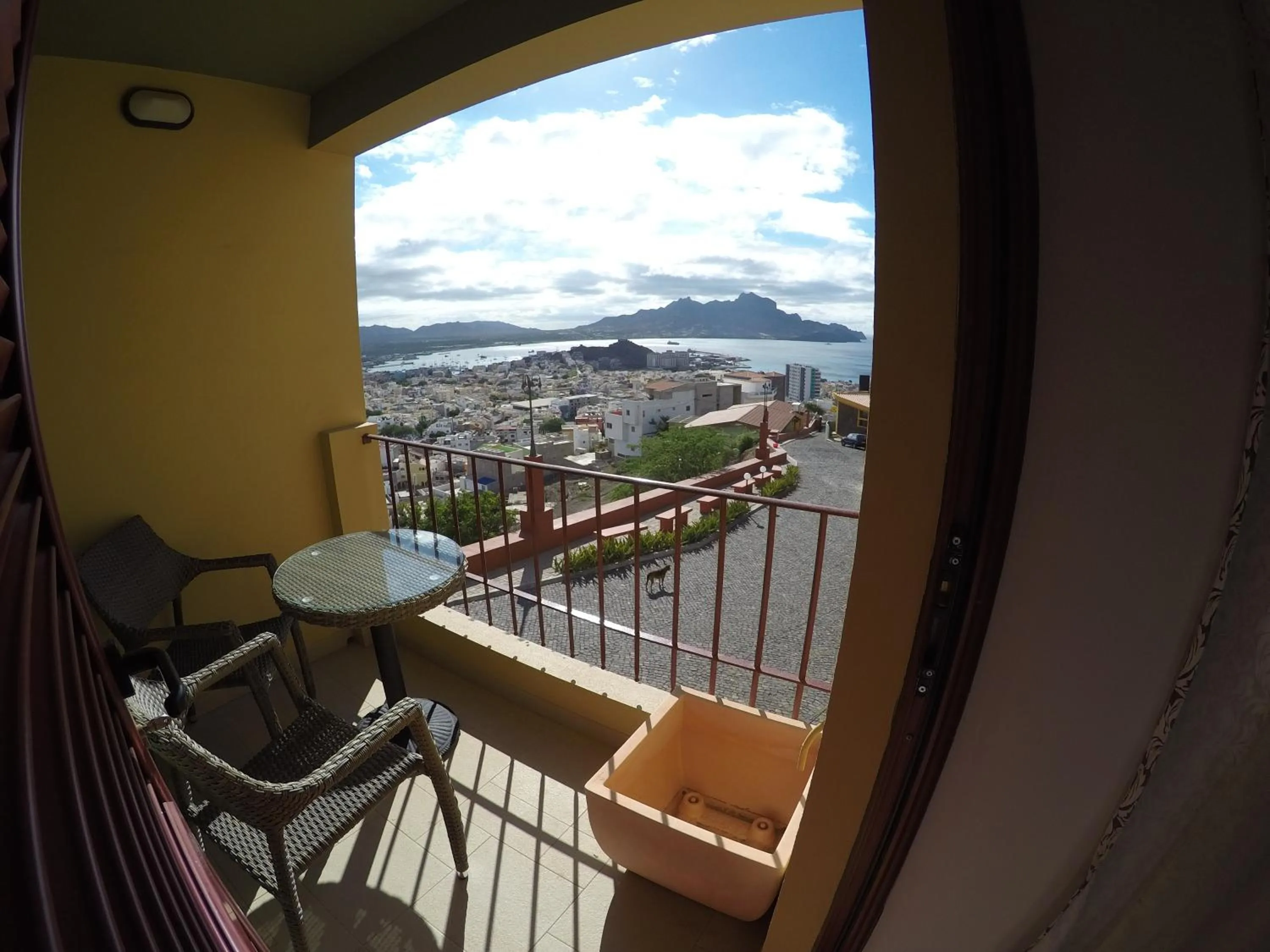 View (from property/room) in Hotel Belvedere Mindelo, Cabo Verde