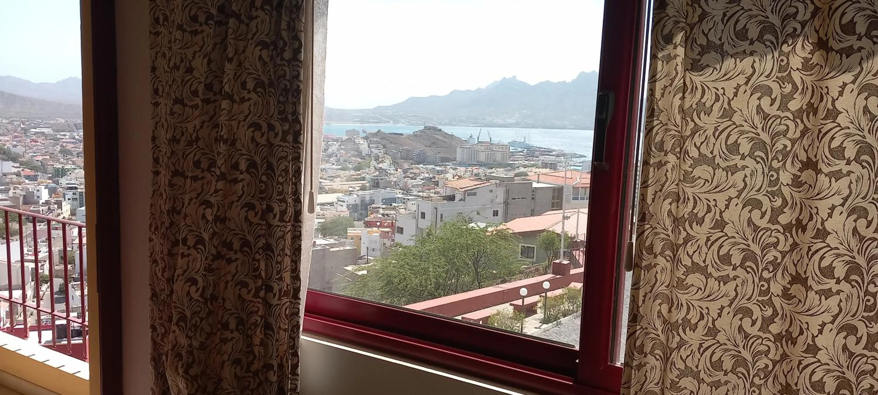 View (from property/room) in Hotel Belvedere Mindelo, Cabo Verde
