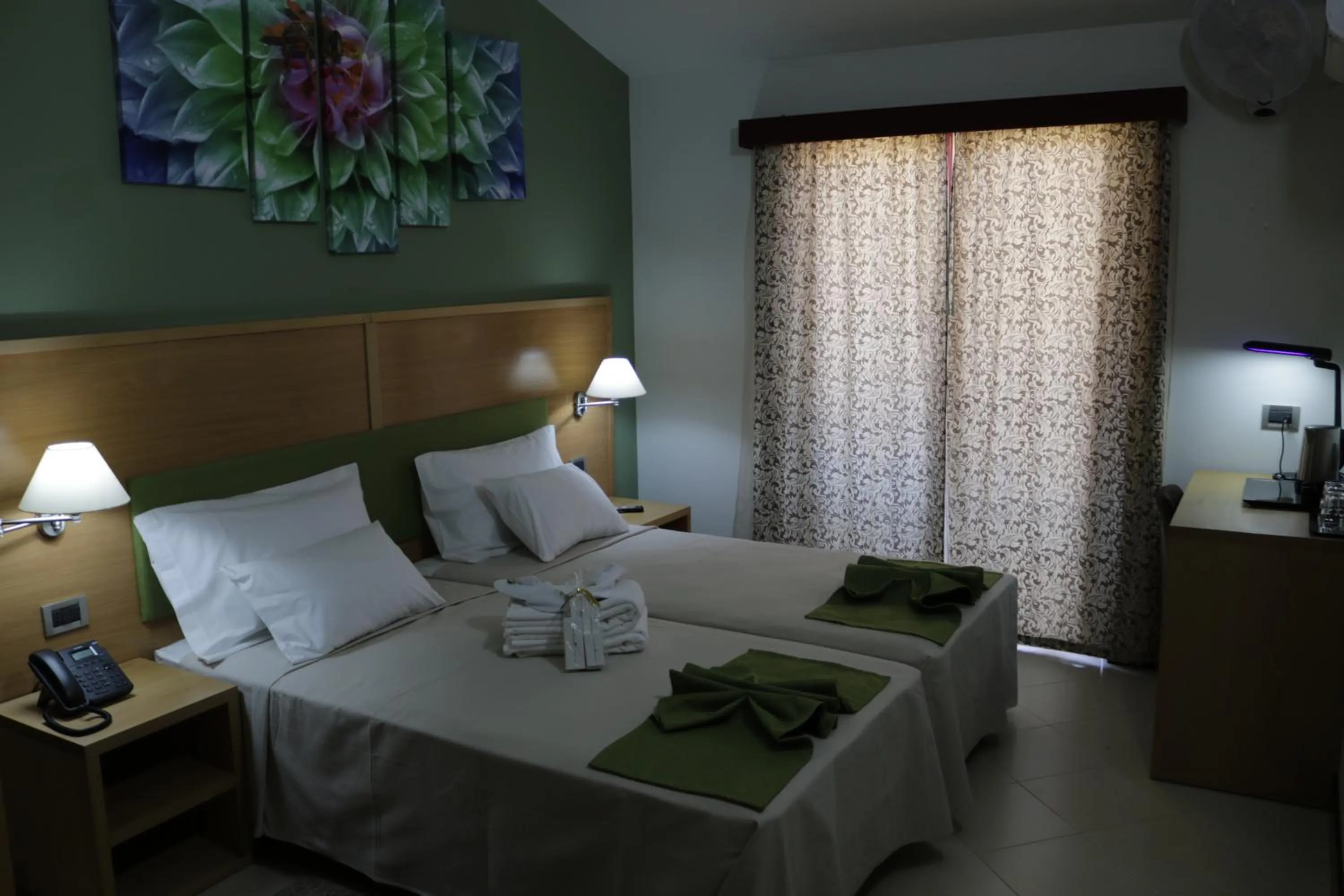Bed in Hotel Belvedere Mindelo, Cabo Verde