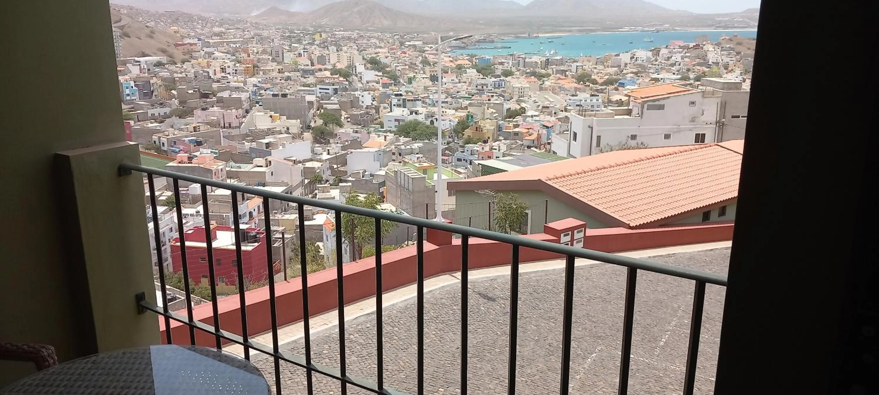 View (from property/room) in Hotel Belvedere Mindelo, Cabo Verde