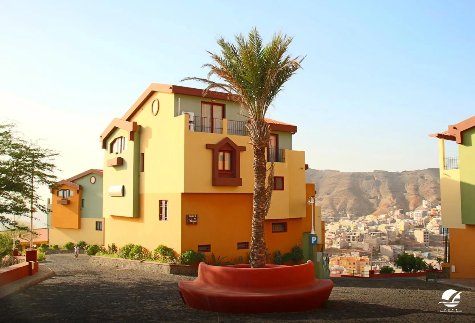 Property building in Hotel Belvedere Mindelo, Cabo Verde