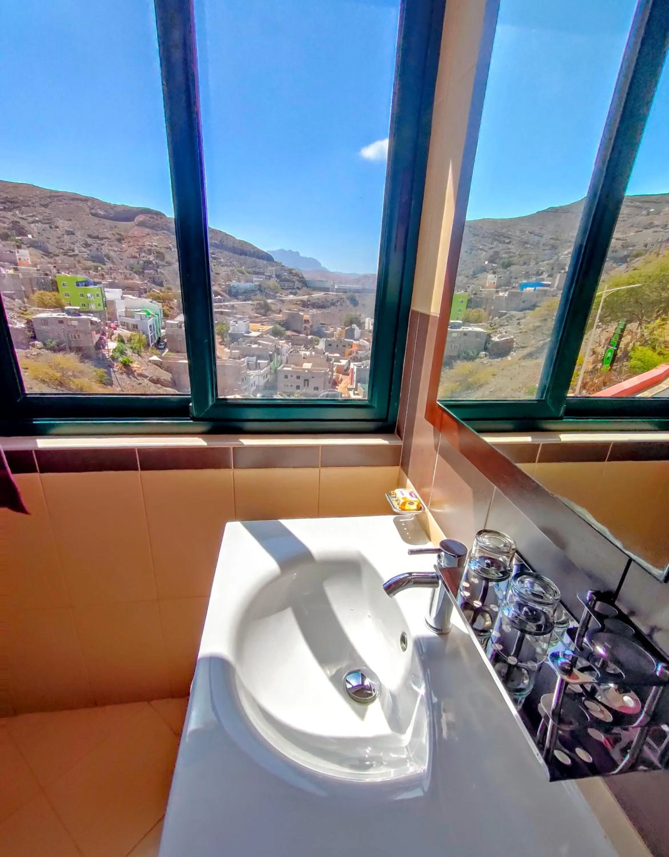 Natural landscape in Hotel Belvedere Mindelo, Cabo Verde