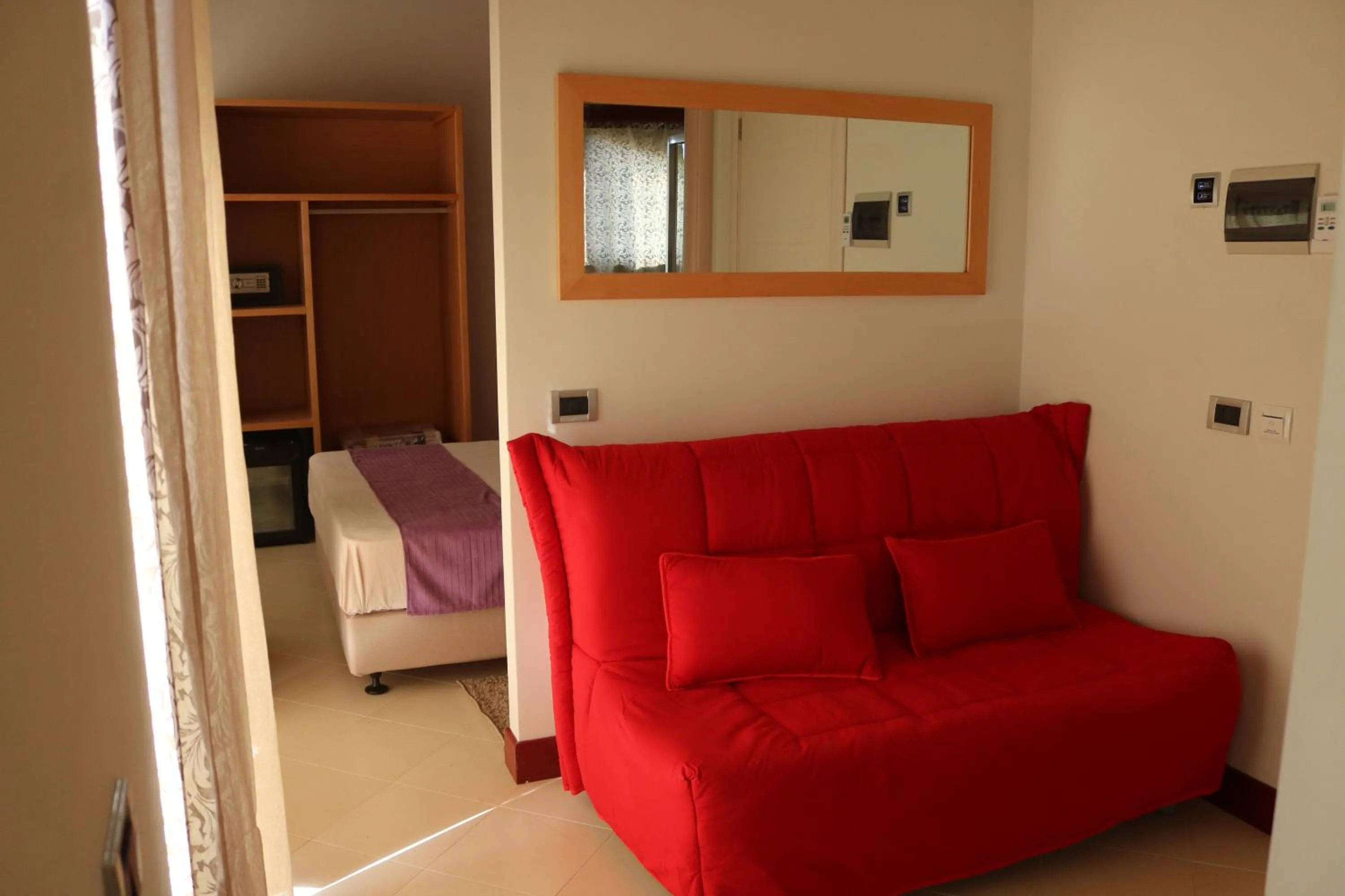 Bed in Hotel Belvedere Mindelo, Cabo Verde