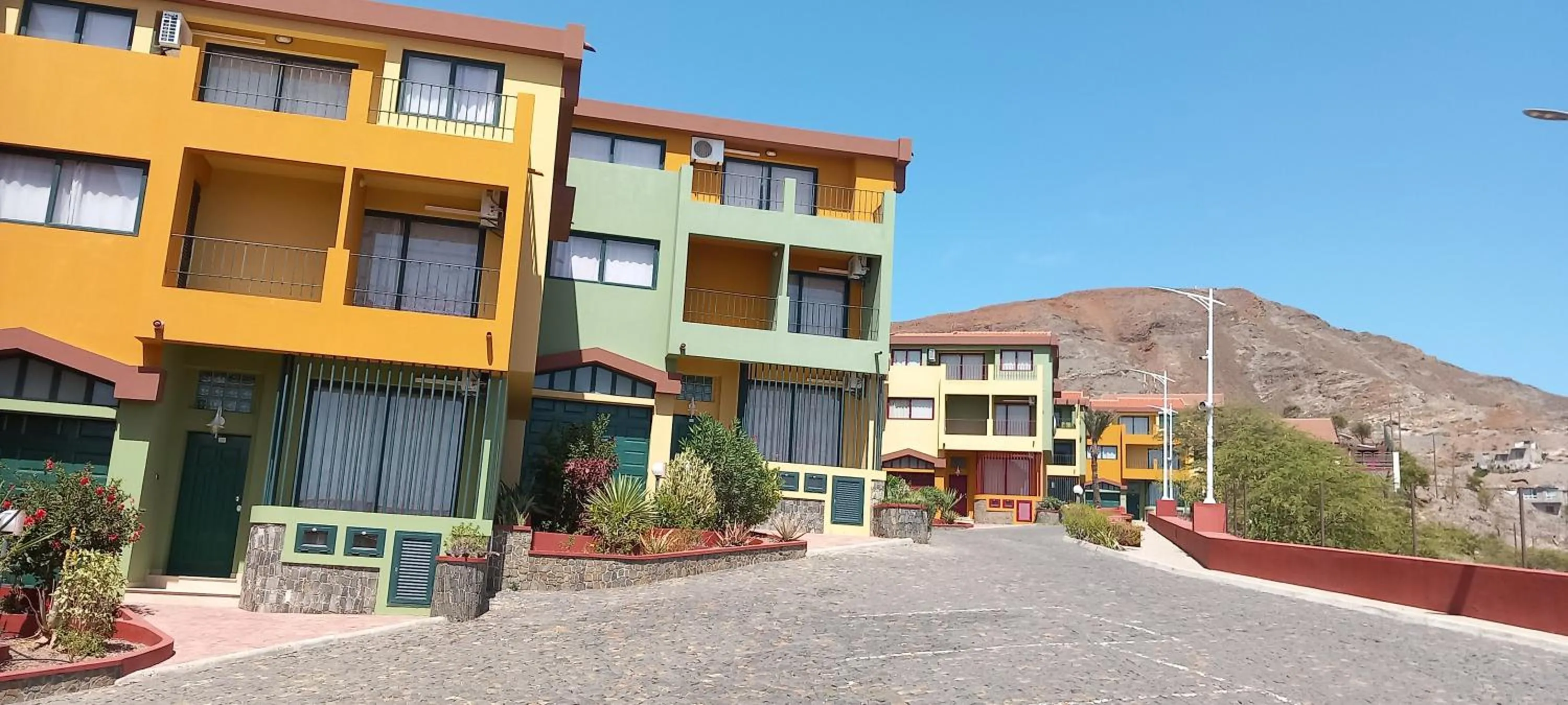 Property building in Hotel Belvedere Mindelo, Cabo Verde