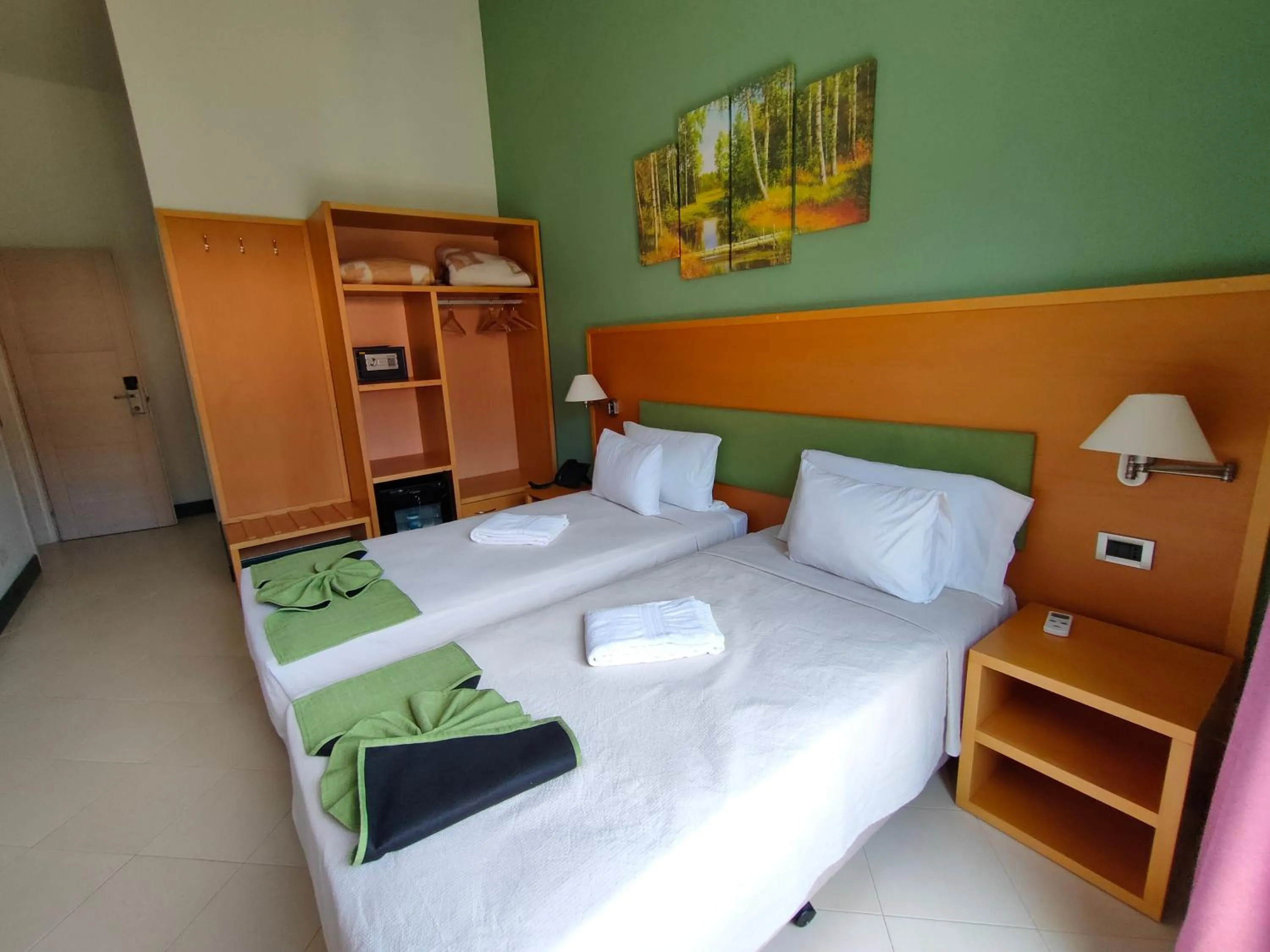 Bed in Hotel Belvedere Mindelo, Cabo Verde