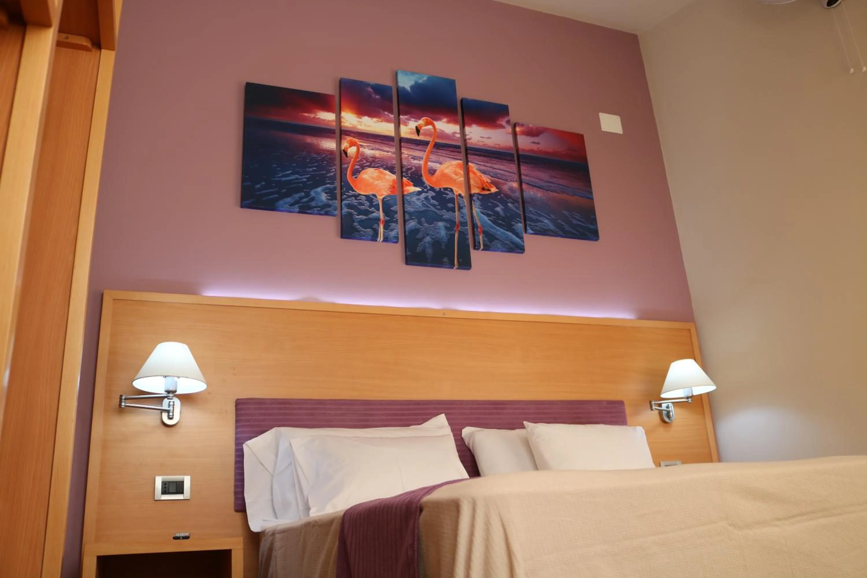 Bed in Hotel Belvedere Mindelo, Cabo Verde