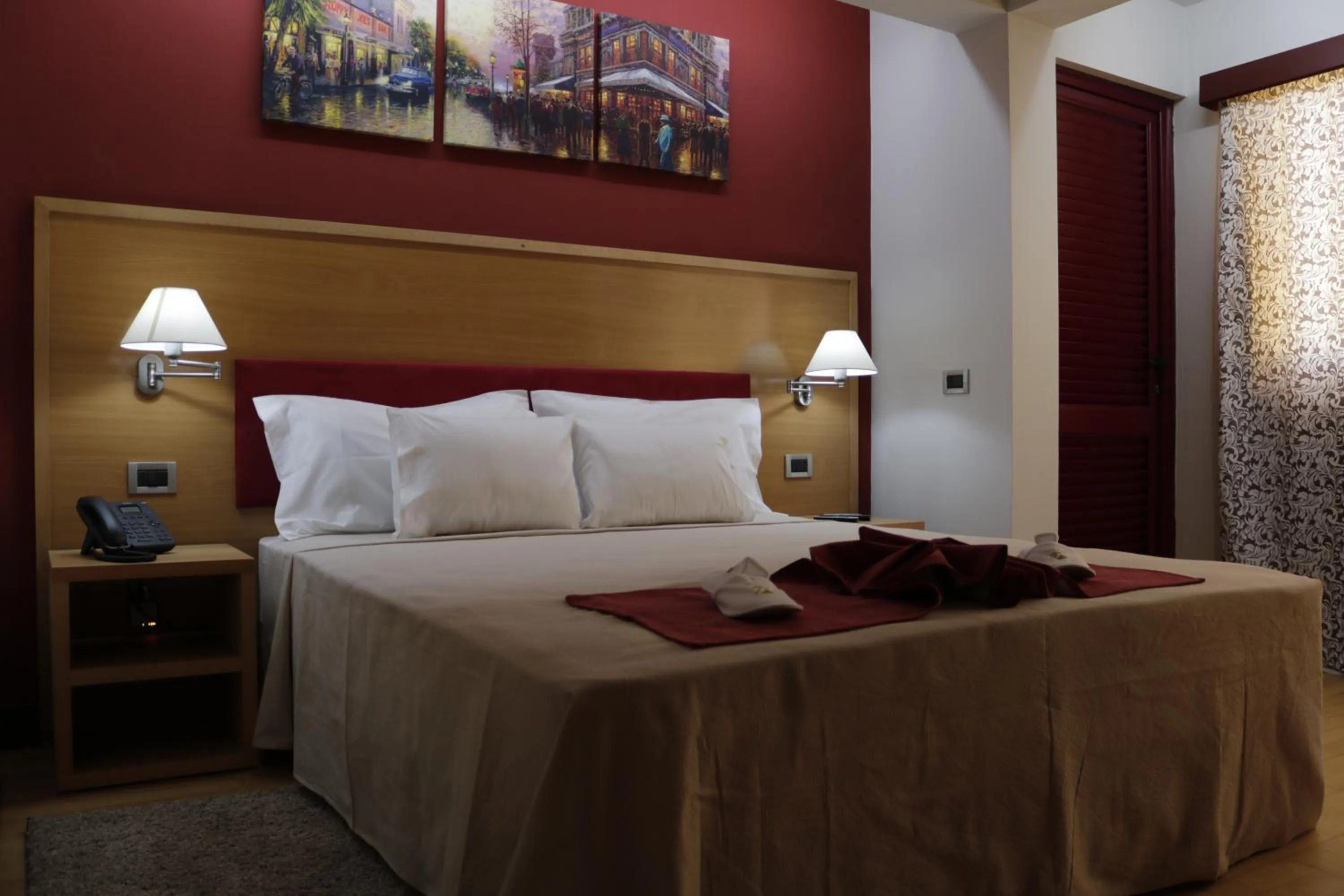 Bed in Hotel Belvedere Mindelo, Cabo Verde