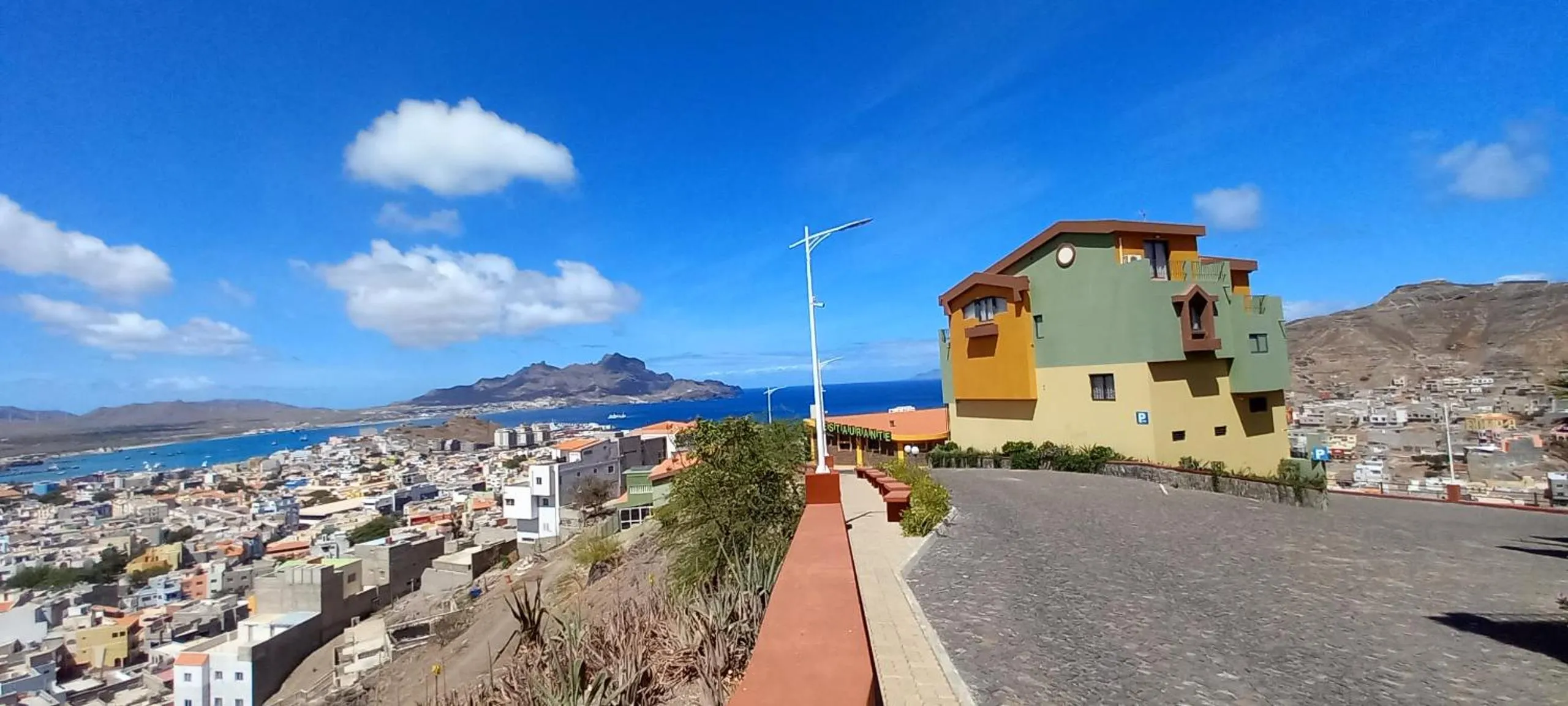 Property building in Hotel Belvedere Mindelo, Cabo Verde