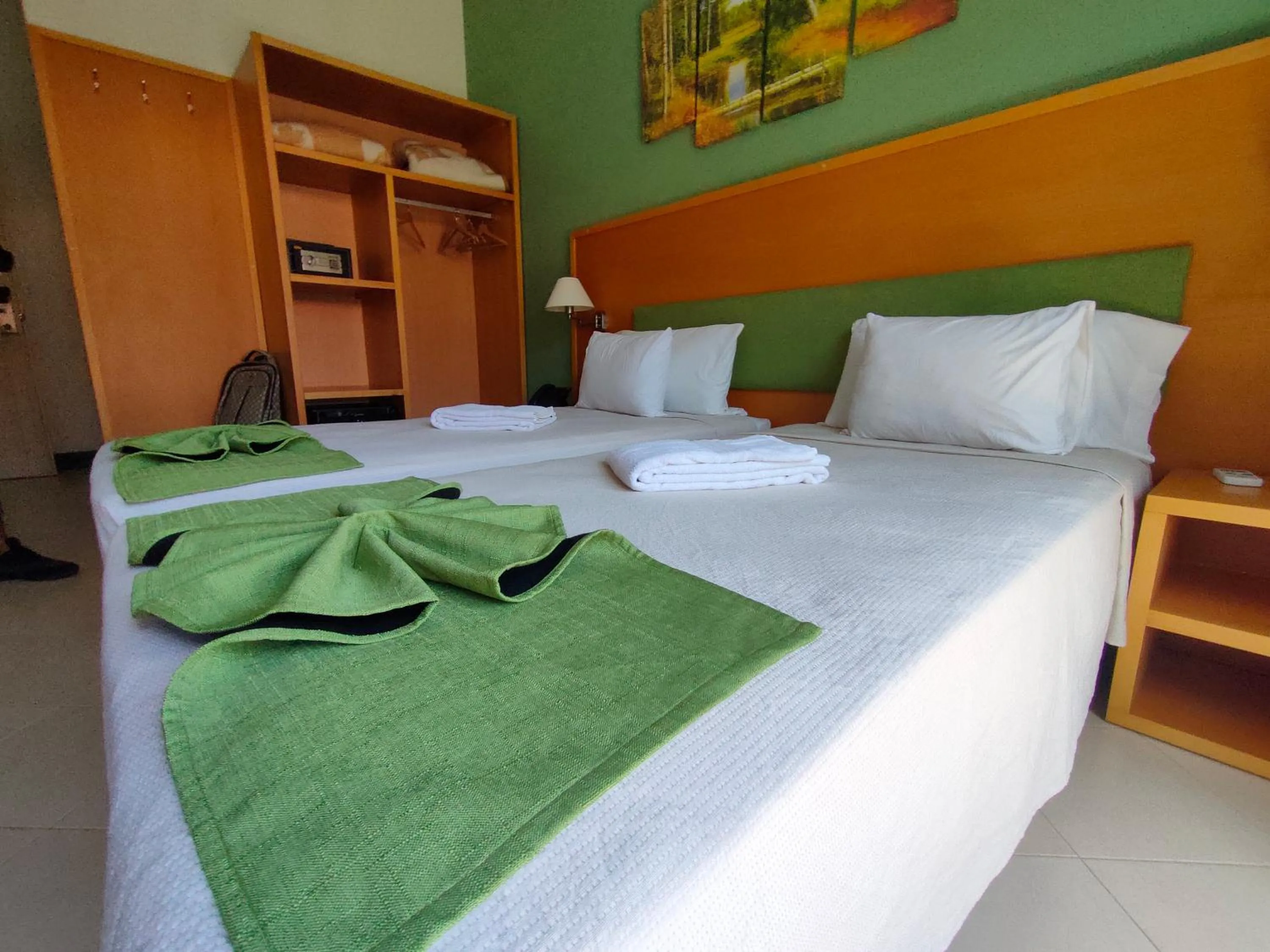 Bed in Hotel Belvedere Mindelo, Cabo Verde