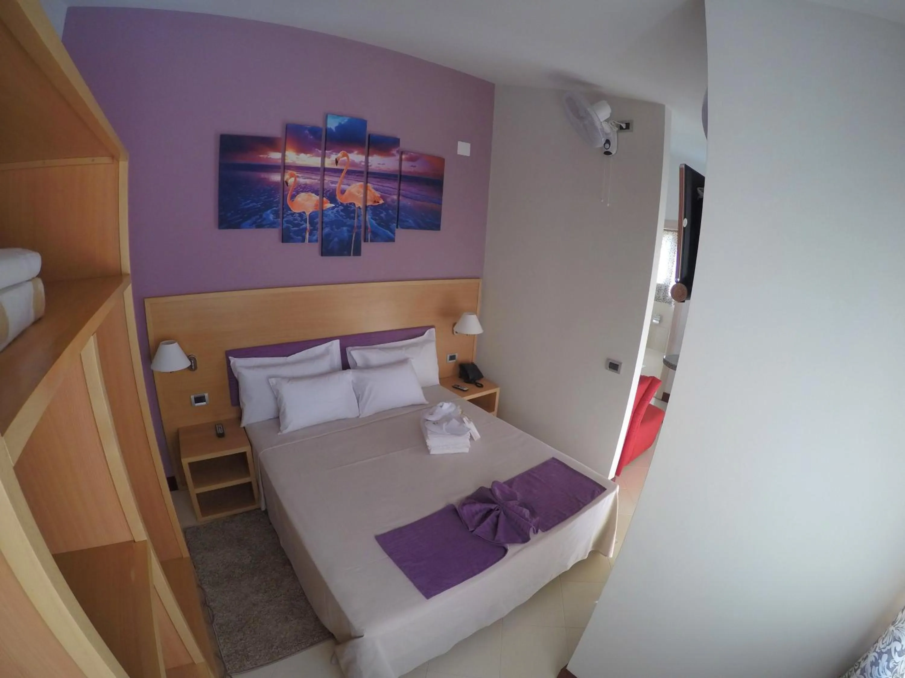 Bed in Hotel Belvedere Mindelo, Cabo Verde