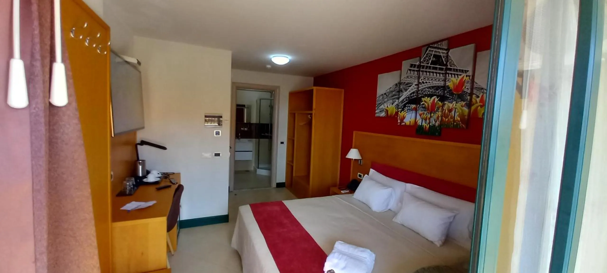 Bed in Hotel Belvedere Mindelo, Cabo Verde