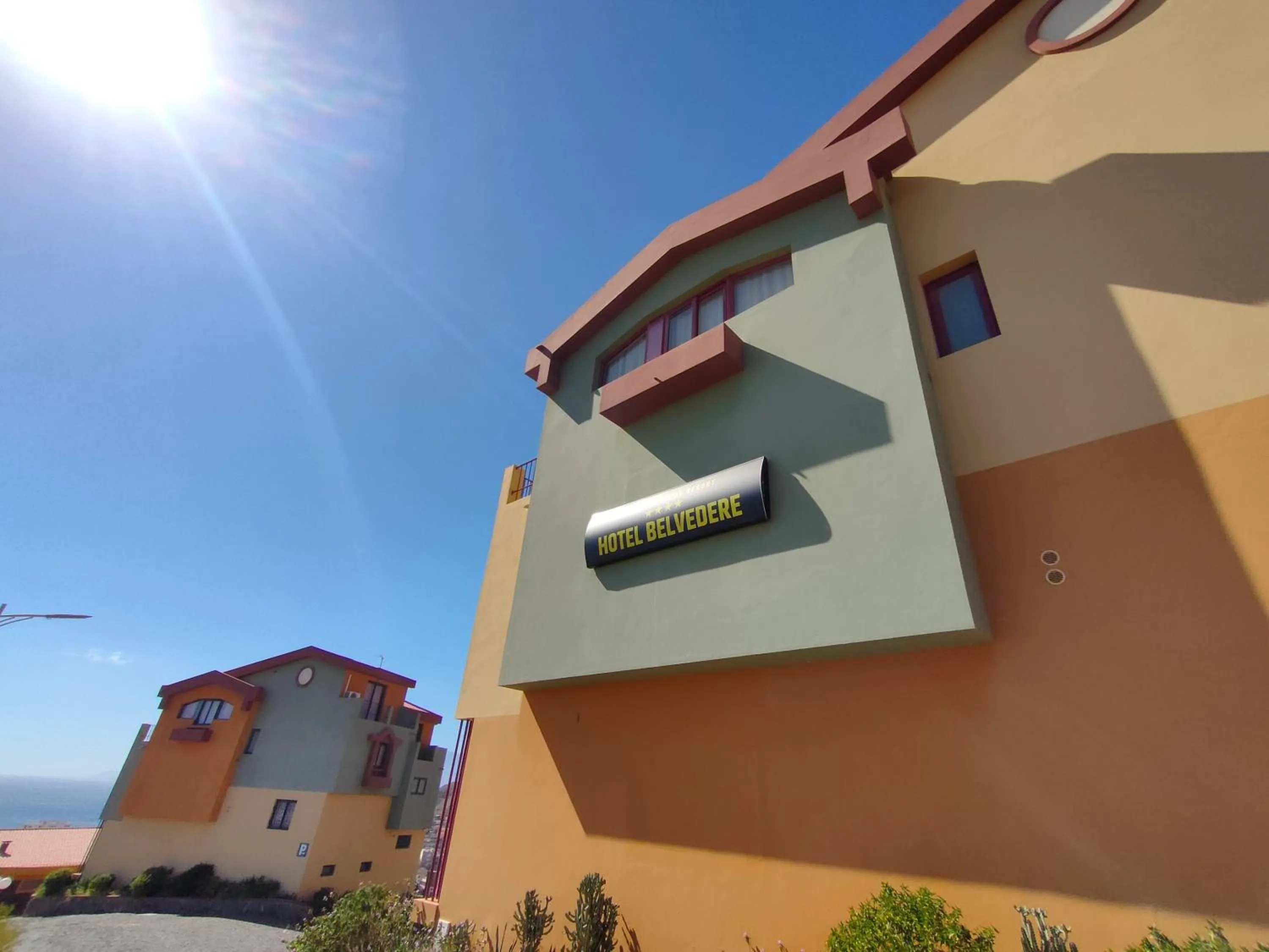 Property building in Hotel Belvedere Mindelo, Cabo Verde