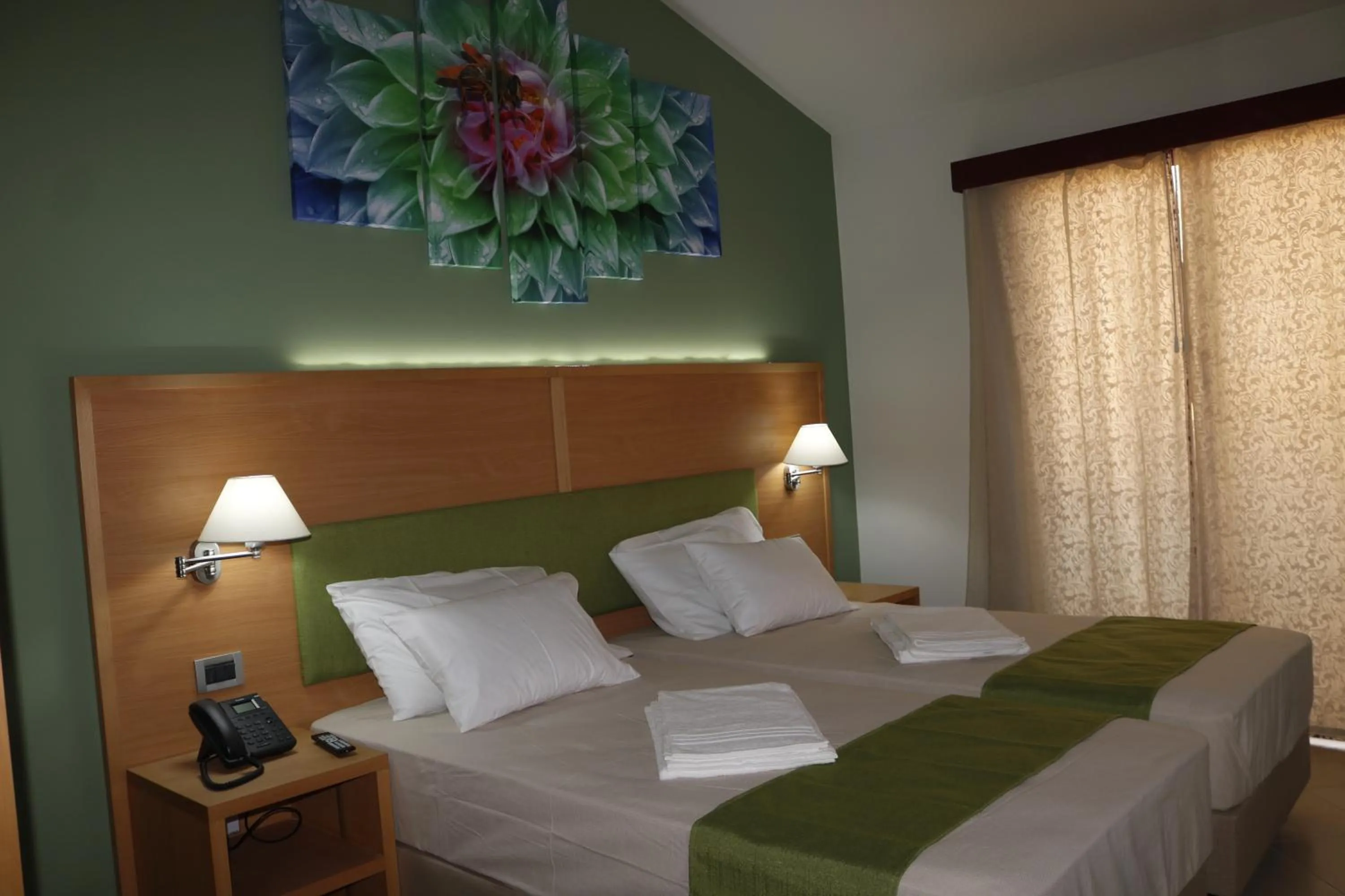 Bed in Hotel Belvedere Mindelo, Cabo Verde