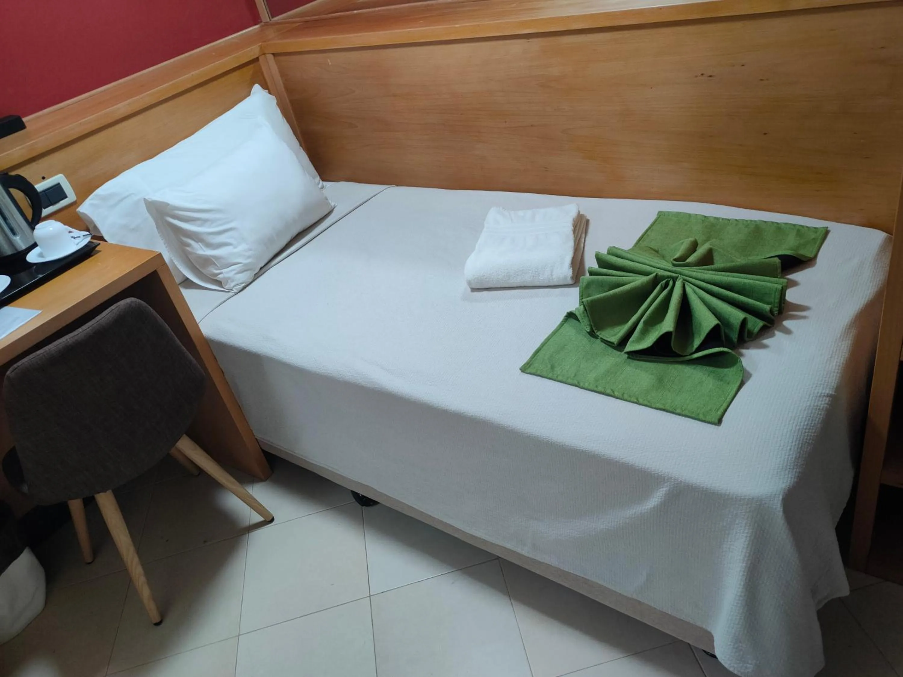 Bed in Hotel Belvedere Mindelo, Cabo Verde