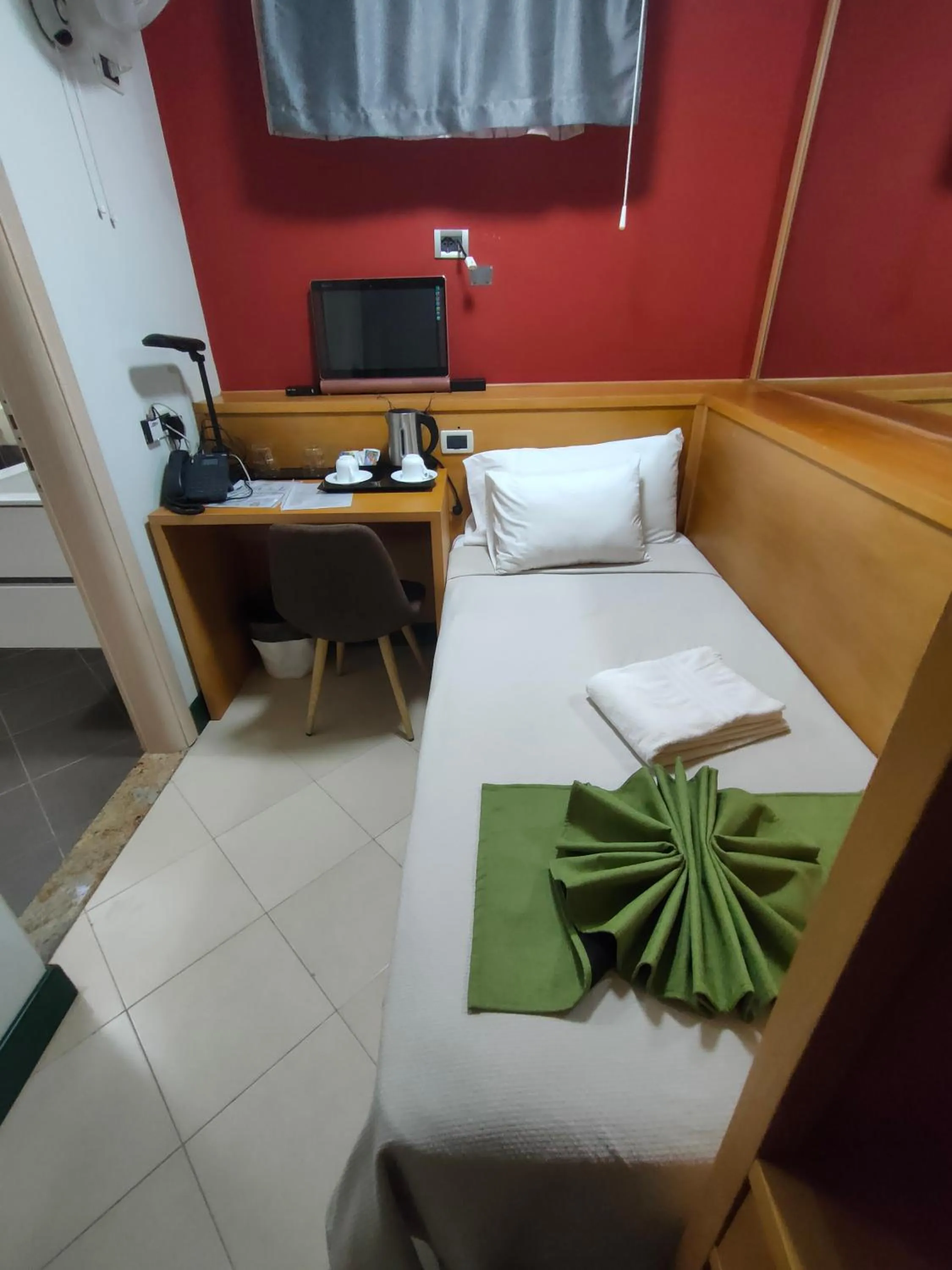 Bed in Hotel Belvedere Mindelo, Cabo Verde