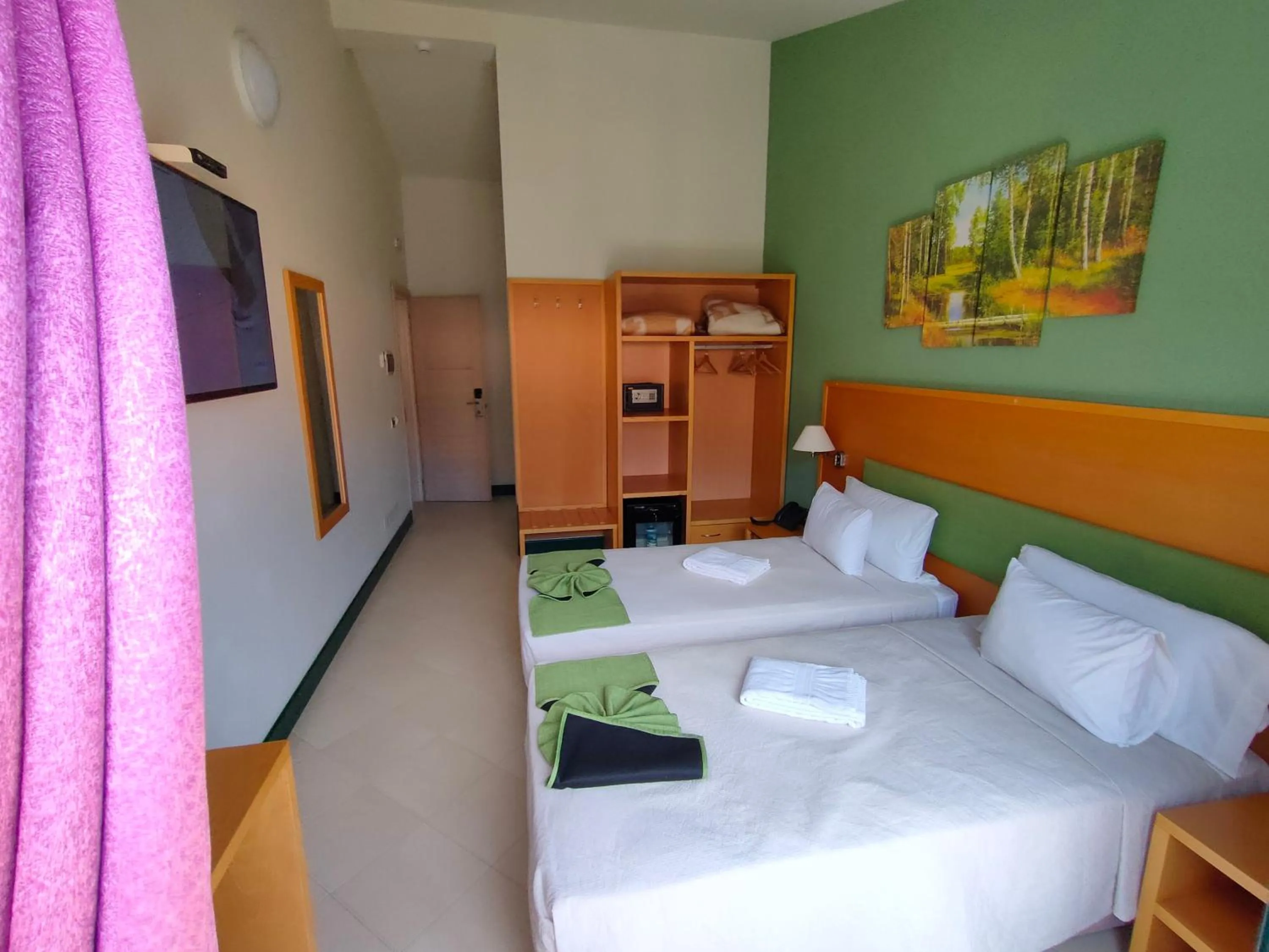 Bed in Hotel Belvedere Mindelo, Cabo Verde