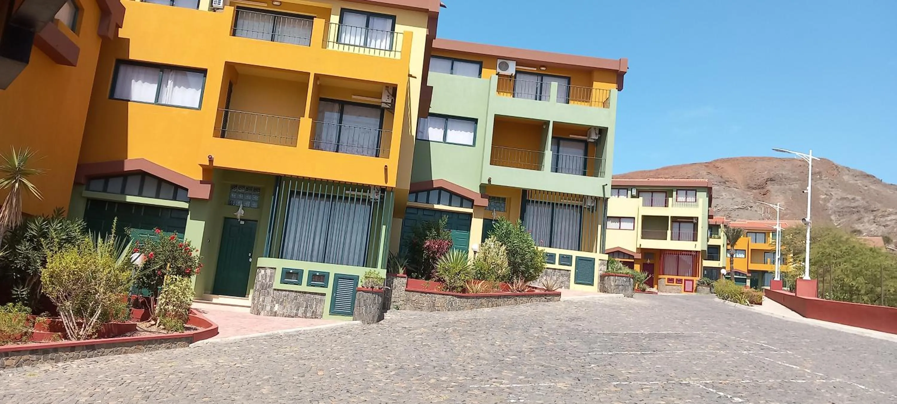 Property building in Hotel Belvedere Mindelo, Cabo Verde