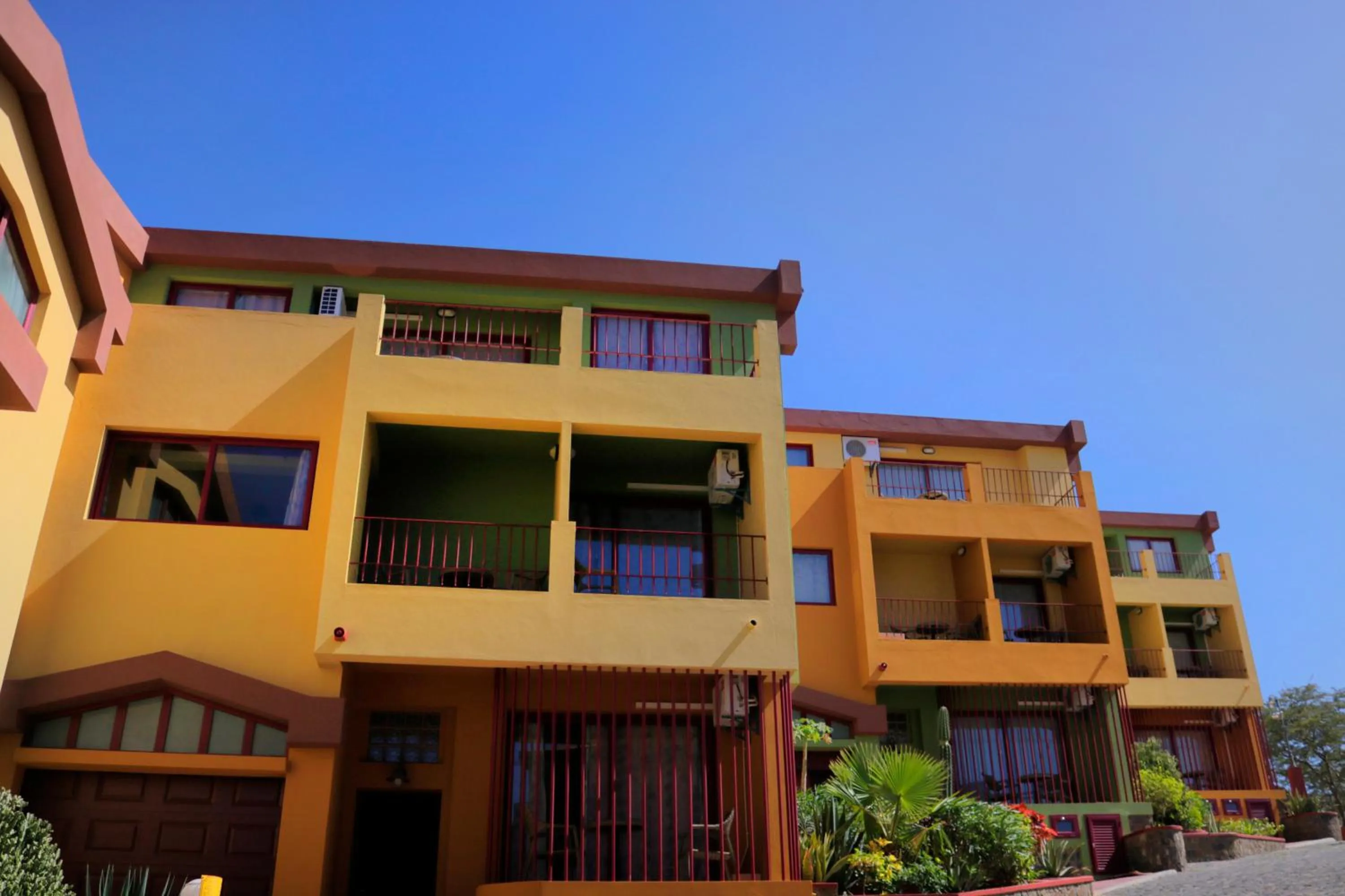 Property building in Hotel Belvedere Mindelo, Cabo Verde