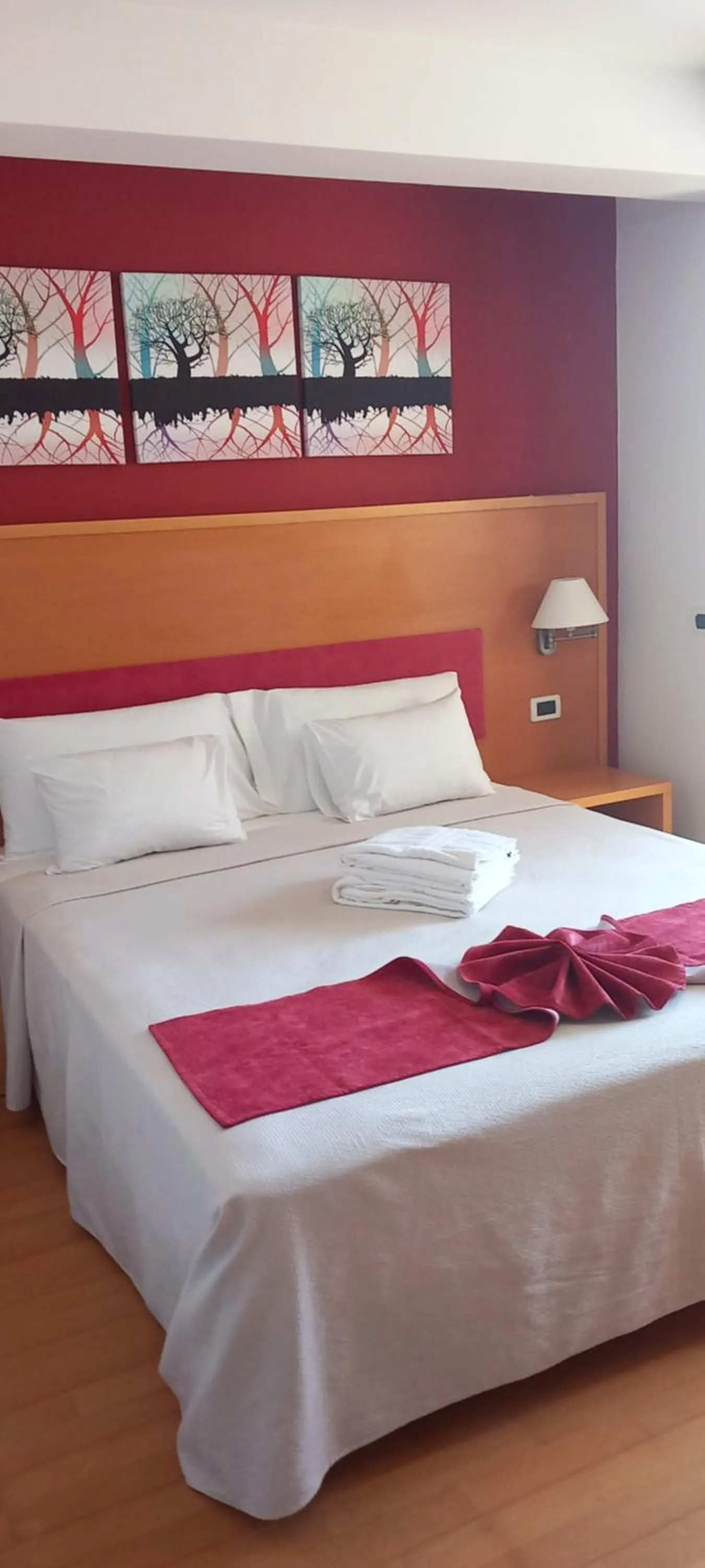 Bed in Hotel Belvedere Mindelo, Cabo Verde