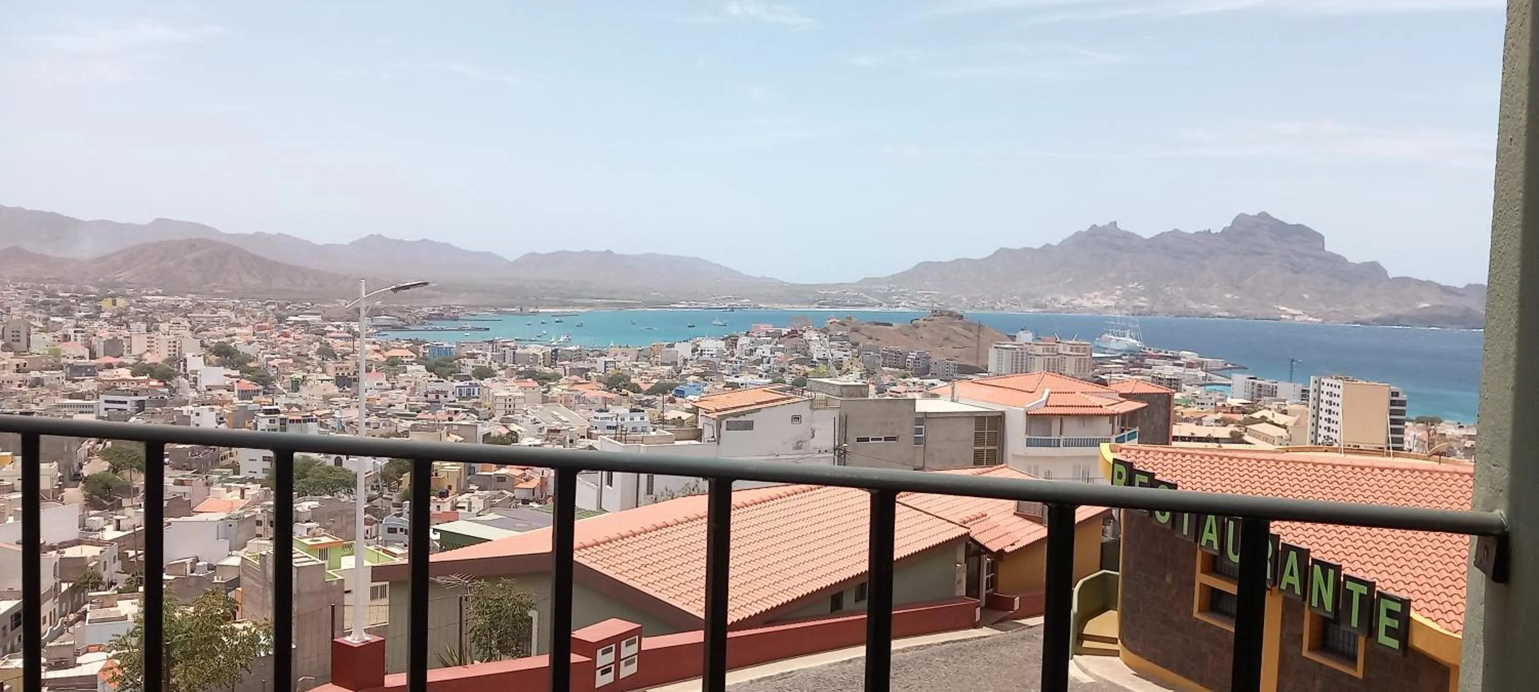 View (from property/room) in Hotel Belvedere Mindelo, Cabo Verde