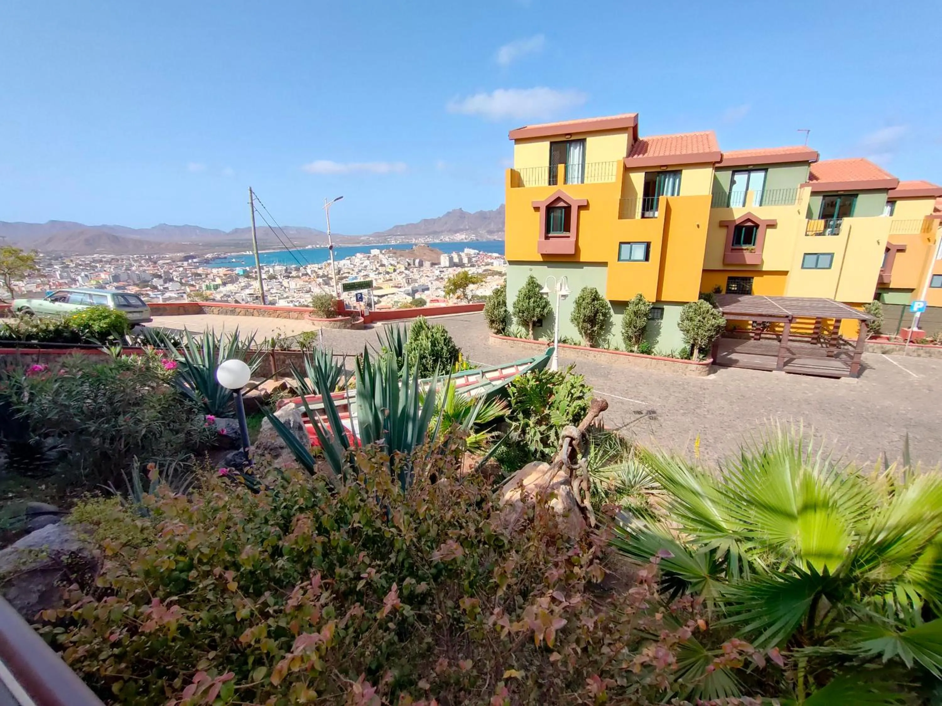 Property building in Hotel Belvedere Mindelo, Cabo Verde