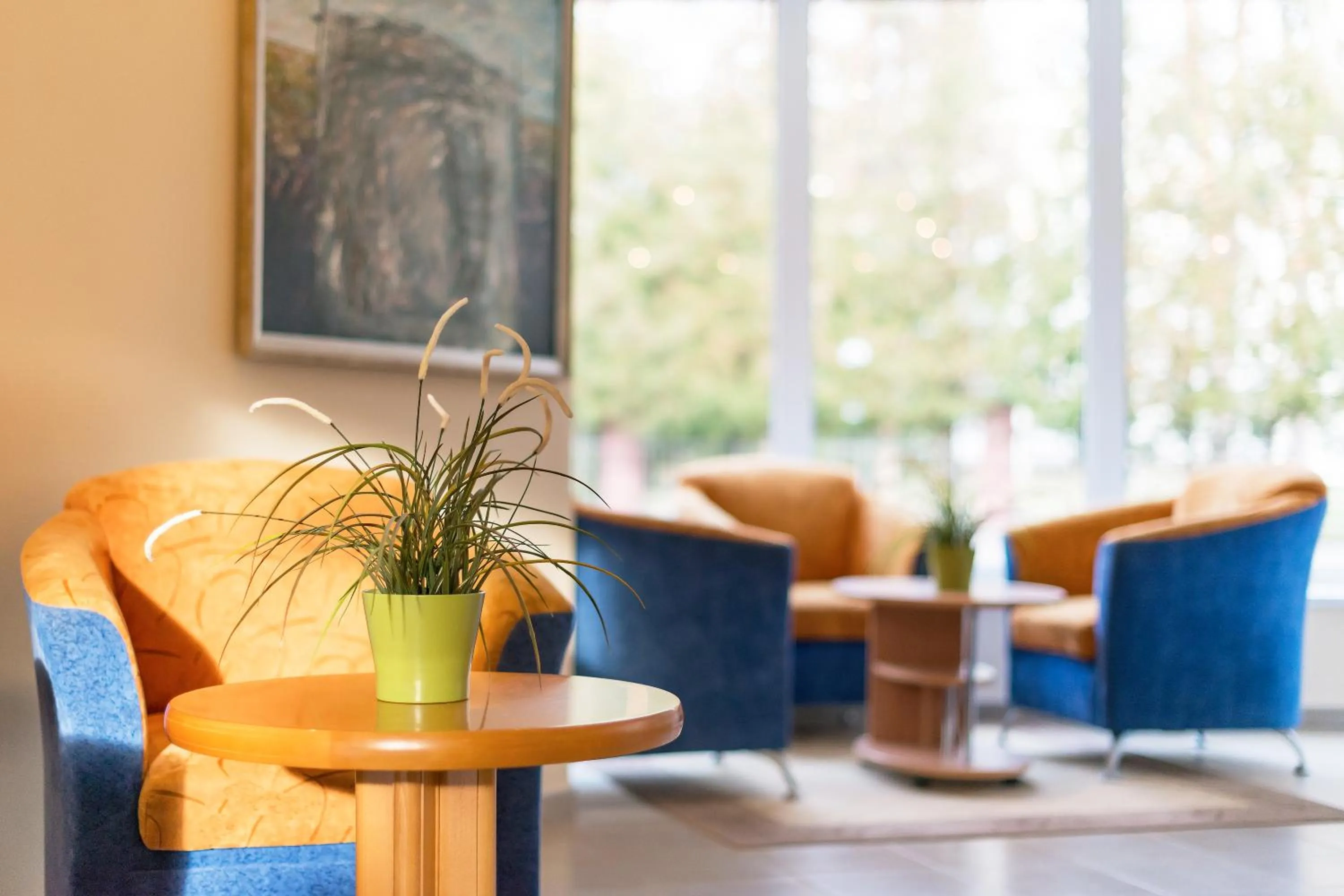 Seating area in Hotel Vita