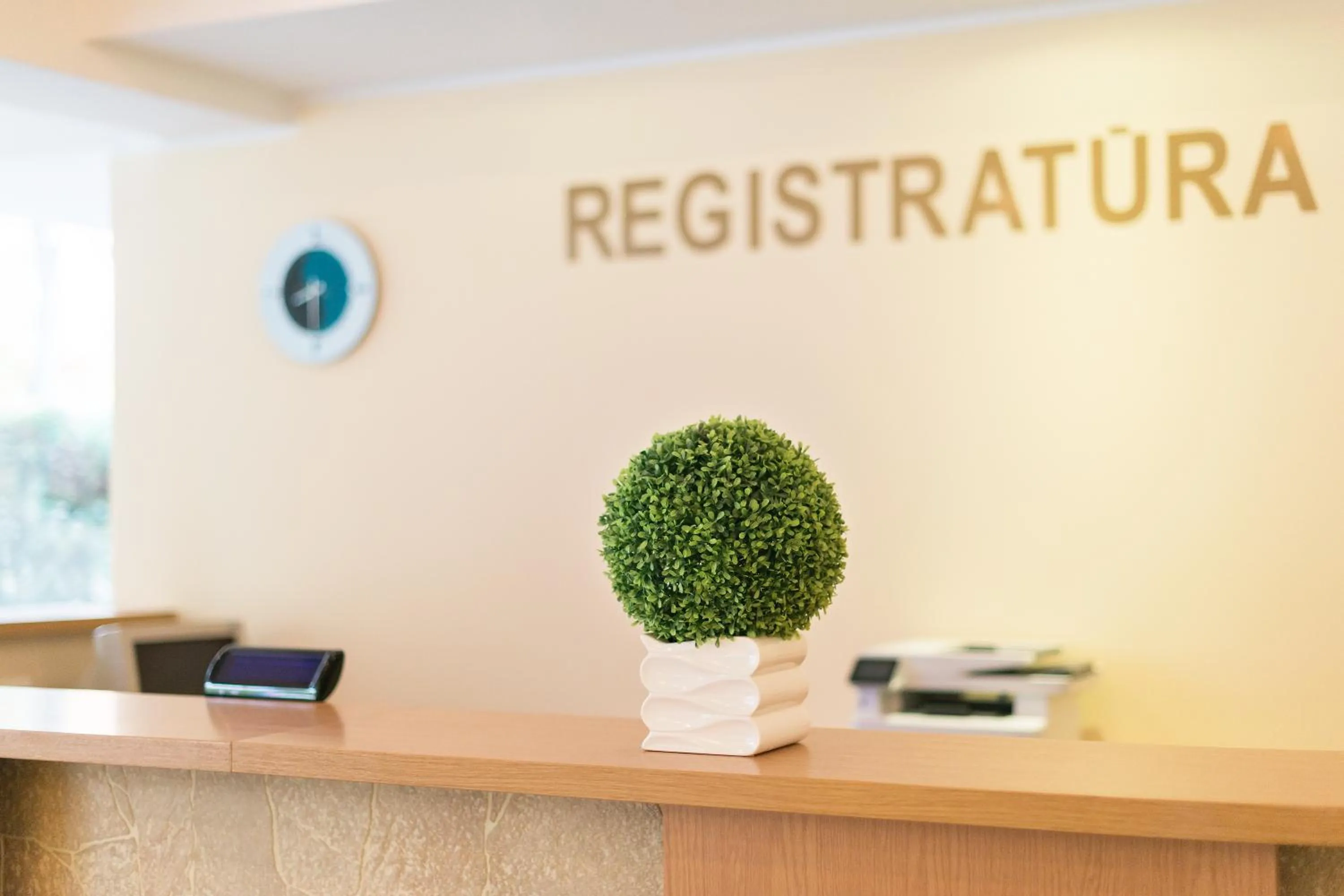 Logo/Certificate/Sign in Hotel Vita