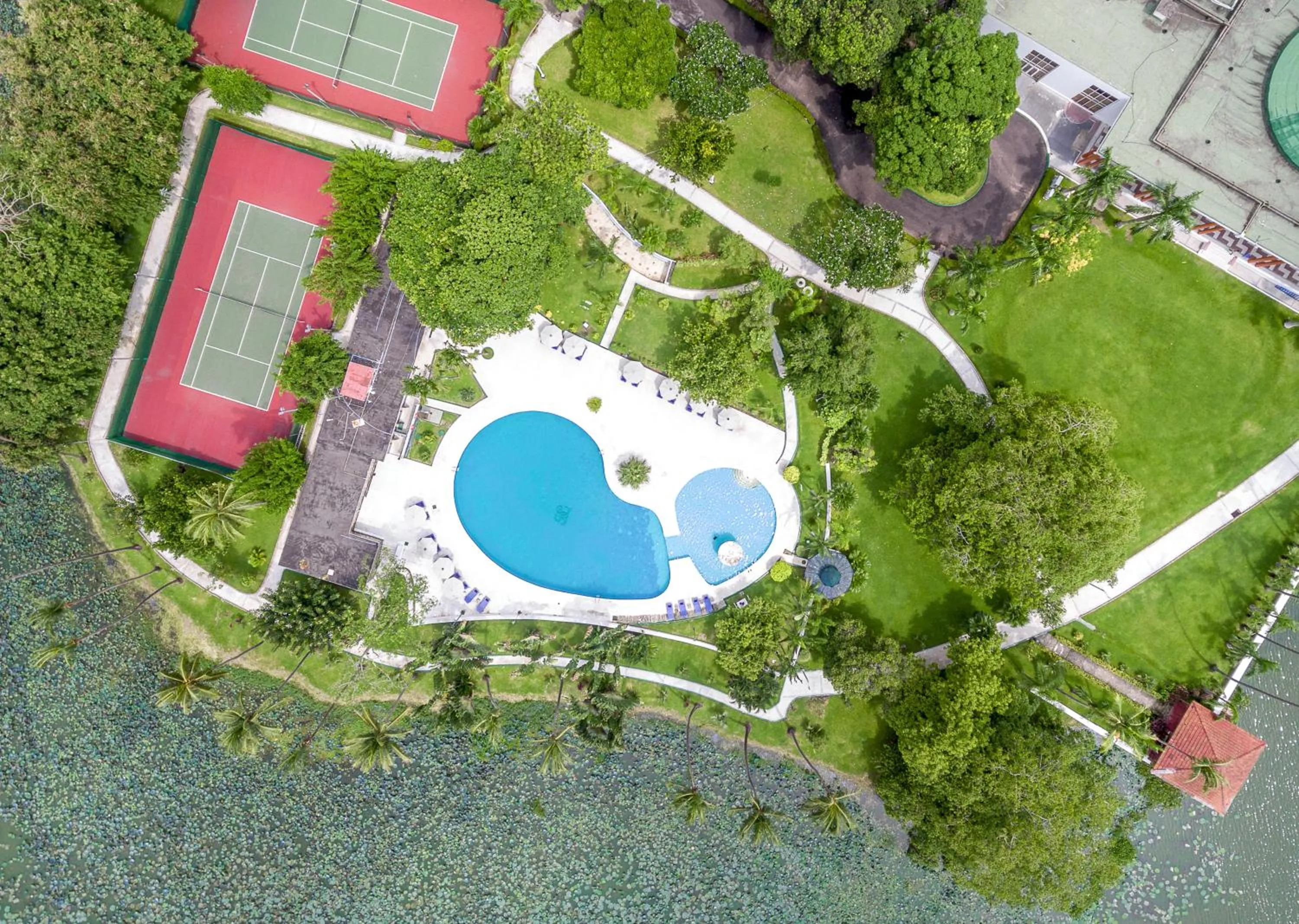 Natural landscape in Inya Lake Hotel Yangon
