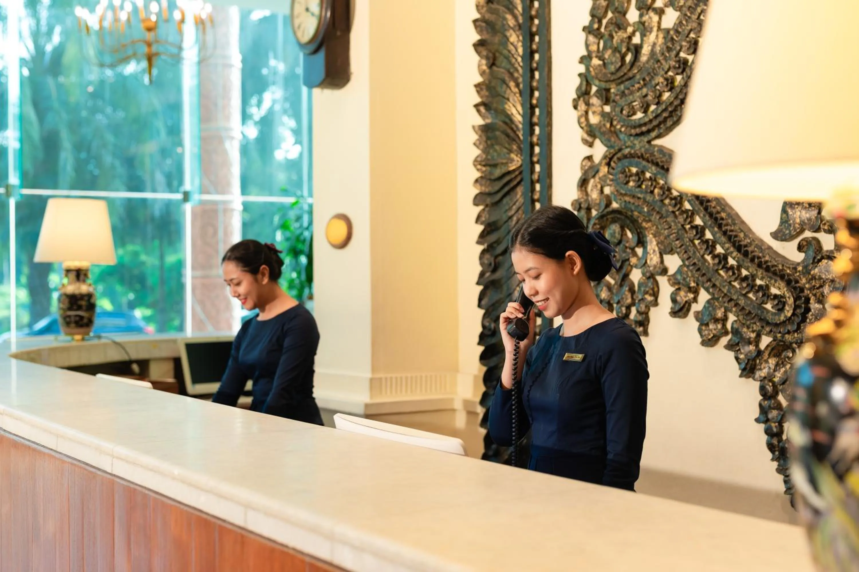 Lobby or reception in Inya Lake Hotel Yangon