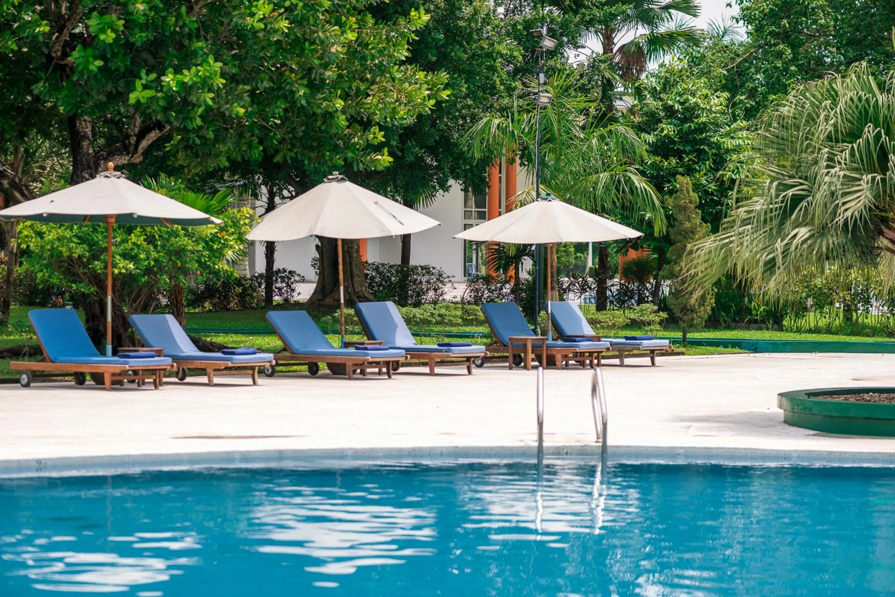 Natural landscape in Inya Lake Hotel Yangon