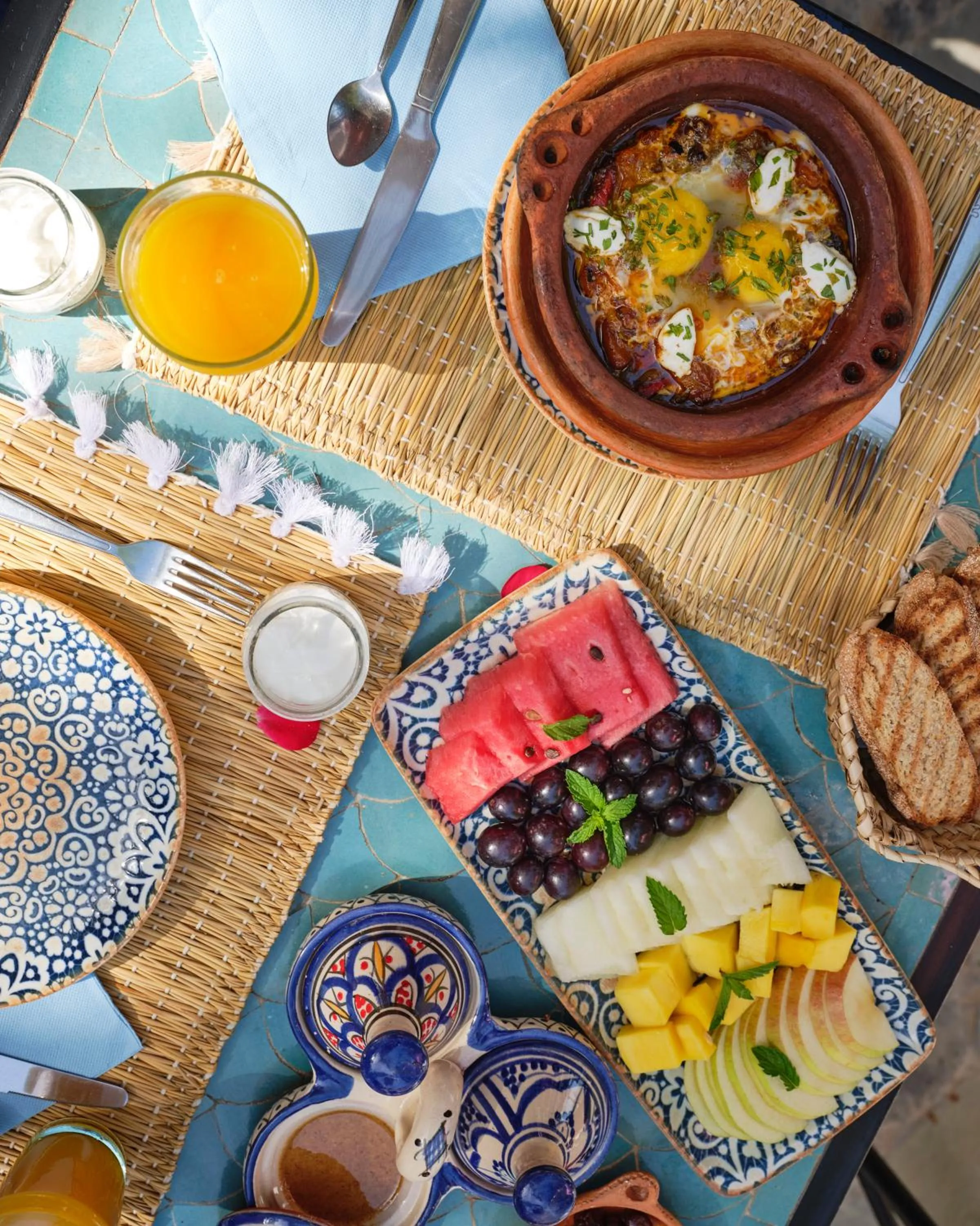 Food and drinks in Dar Jasmine