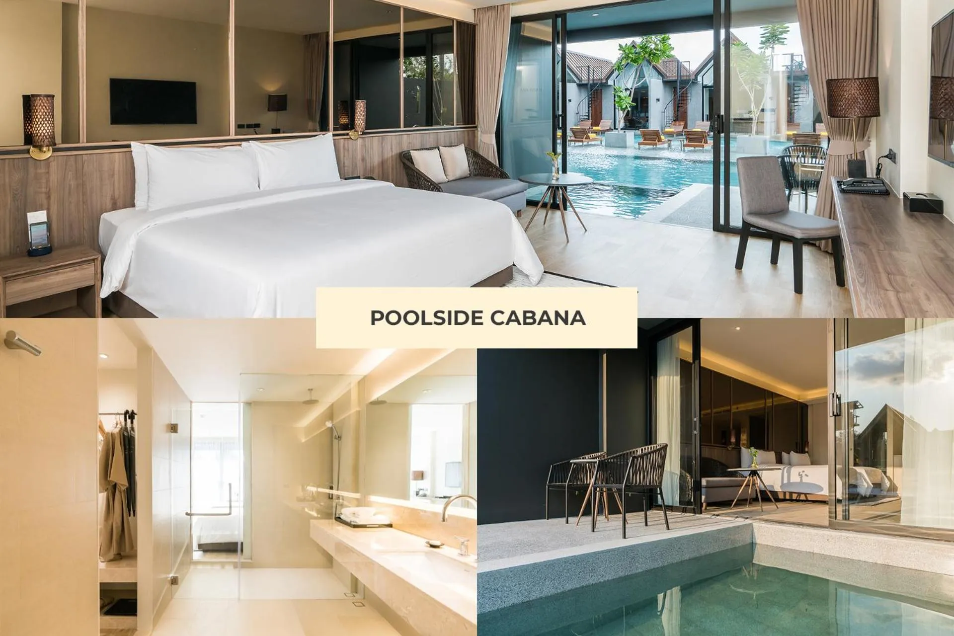 Bed in Ana Anan Resort & Villas Pattaya