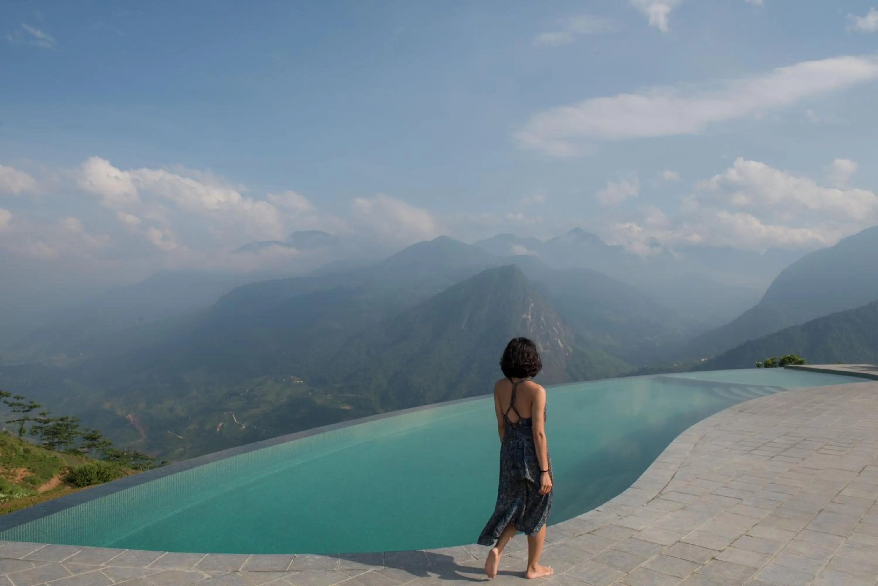 Swimming pool in Topas Ecolodge