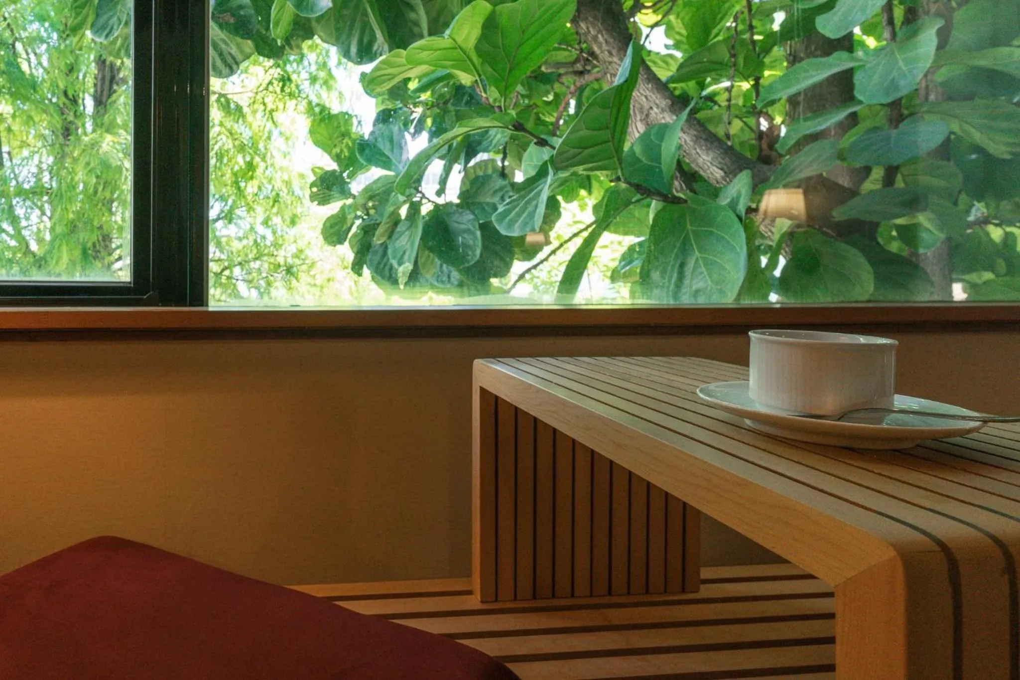 Seating area in Cypress House