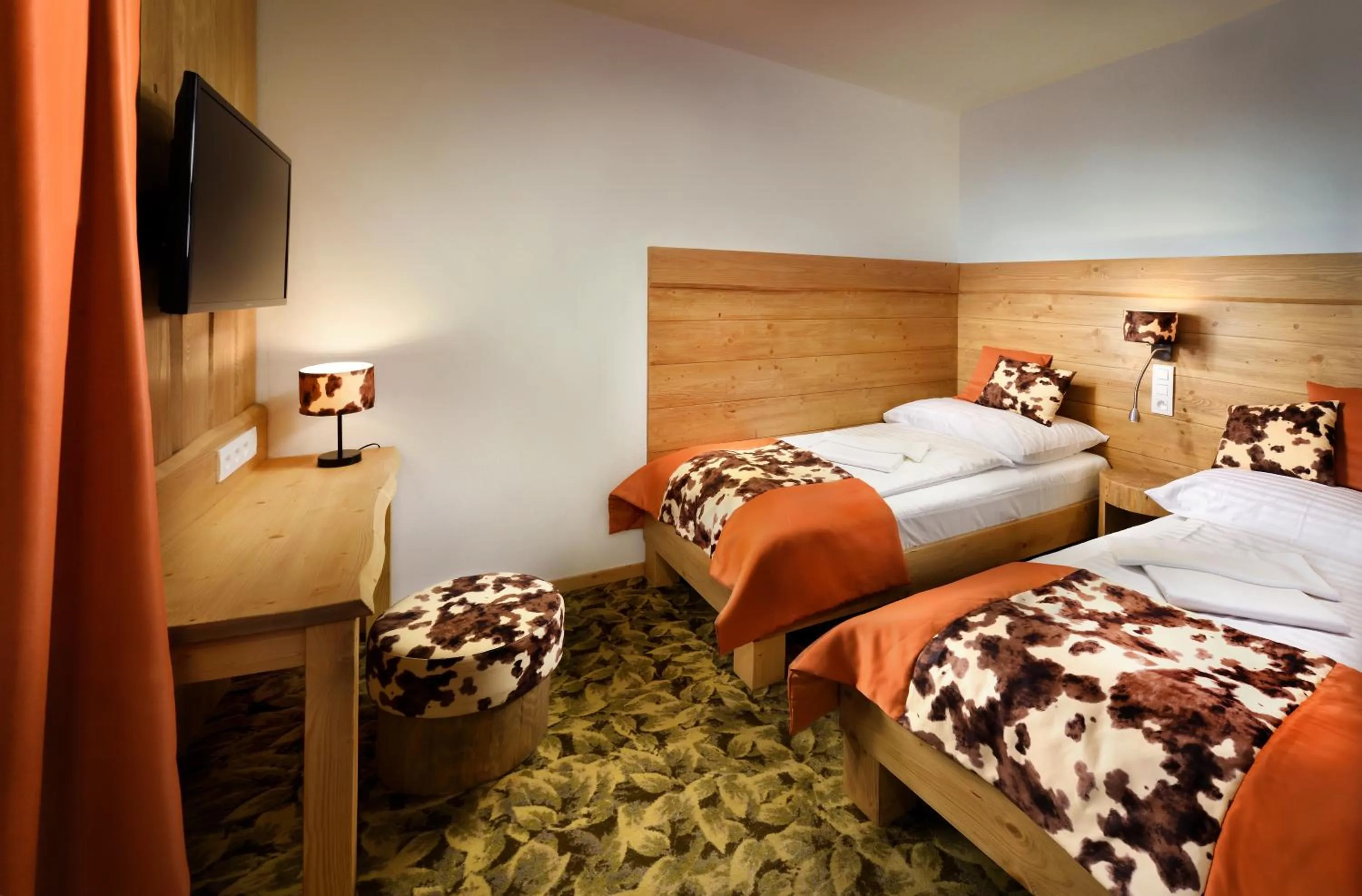 Bed in Hotel Srdiečko