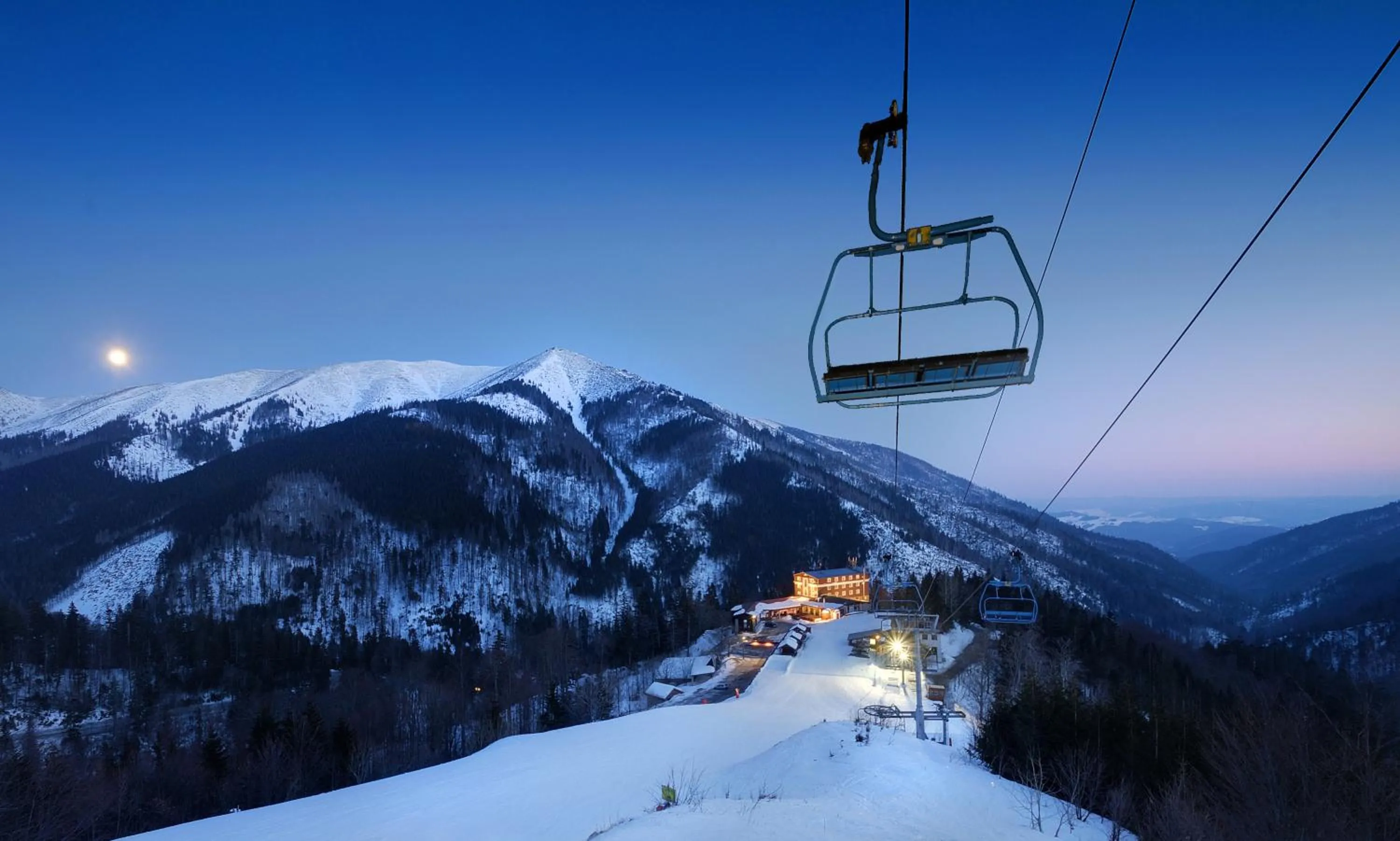 Natural landscape in Hotel Srdiečko