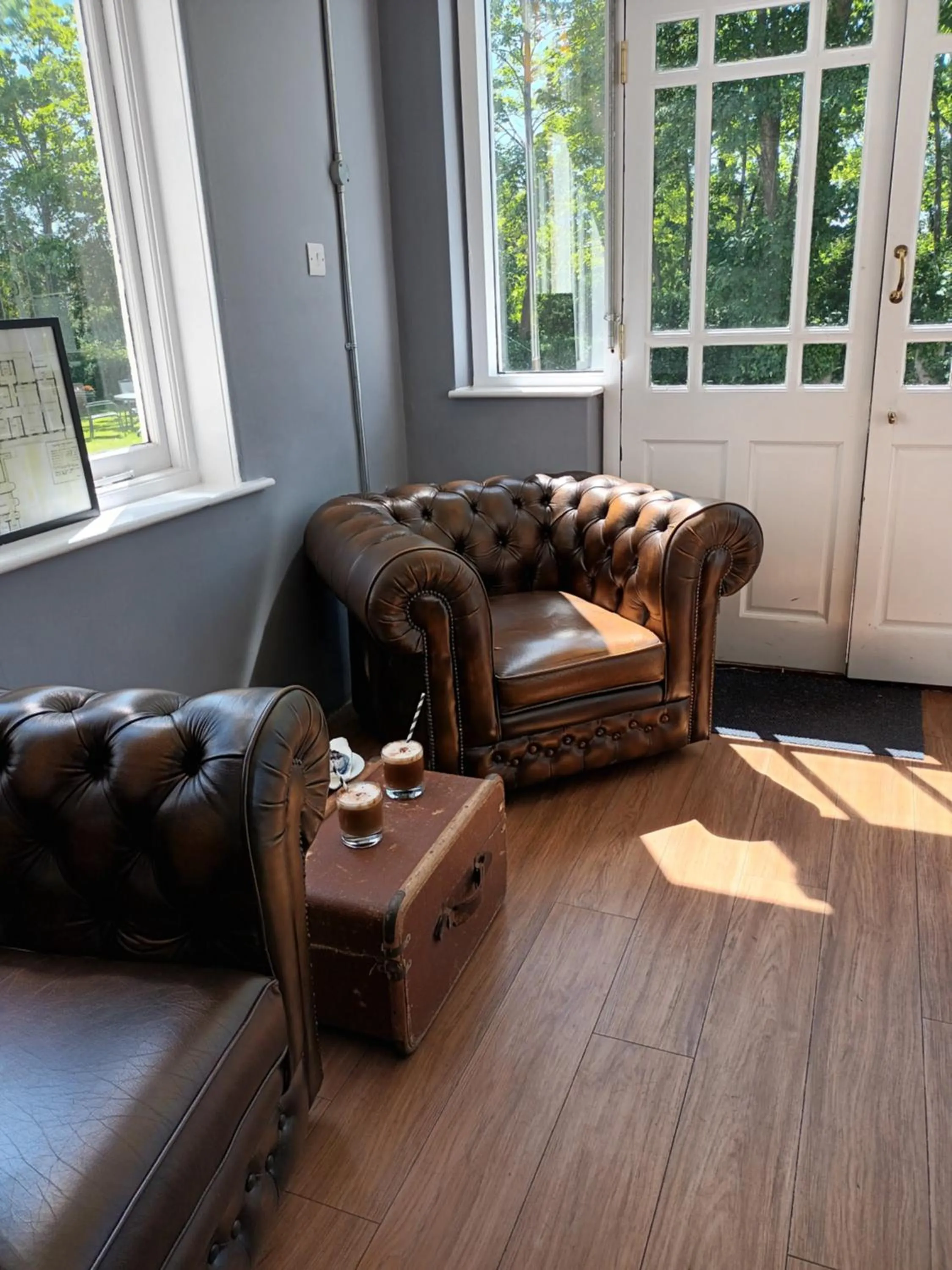 Seating area in The Great Western Hotel