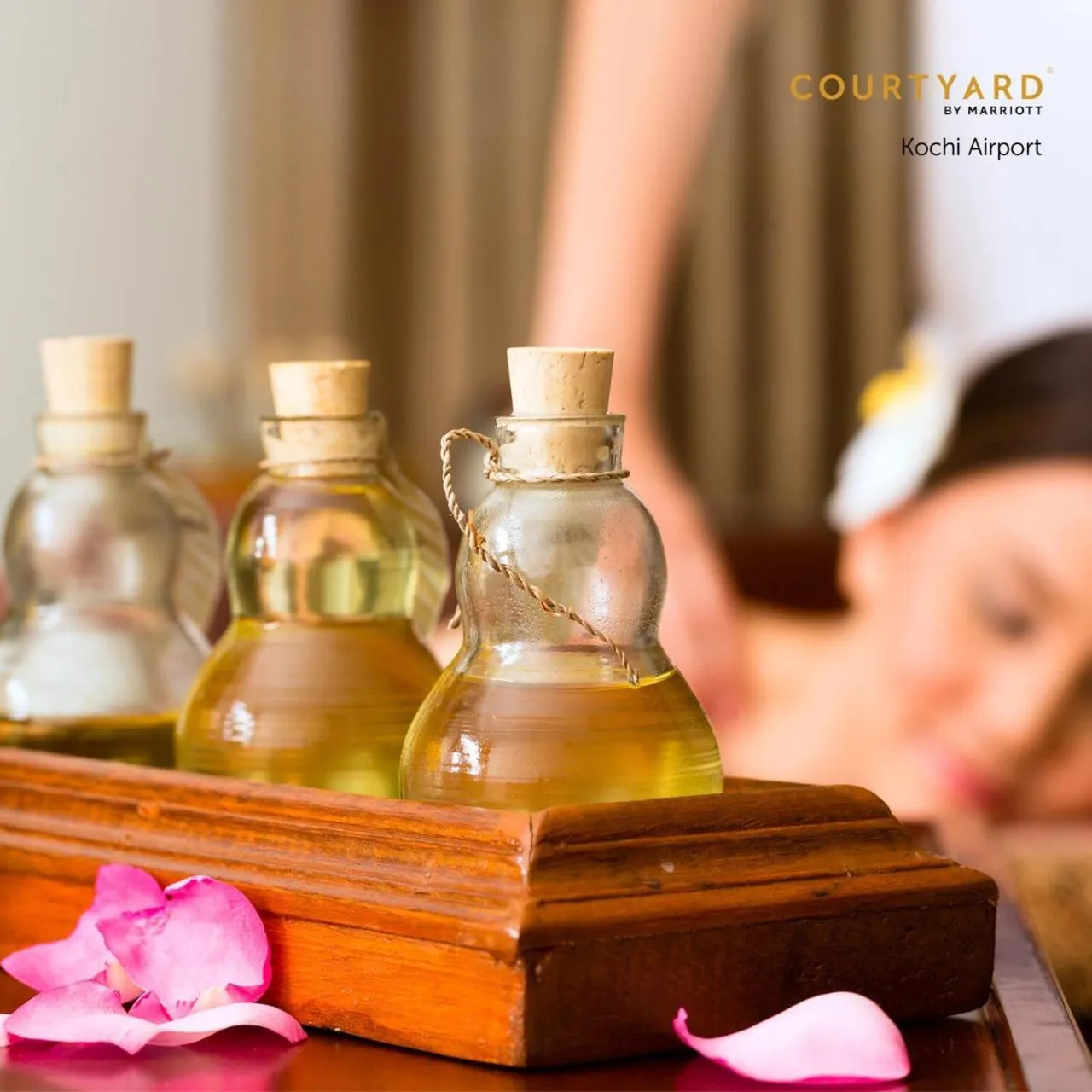 Spa and wellness centre/facilities in Courtyard by Marriott Kochi Airport