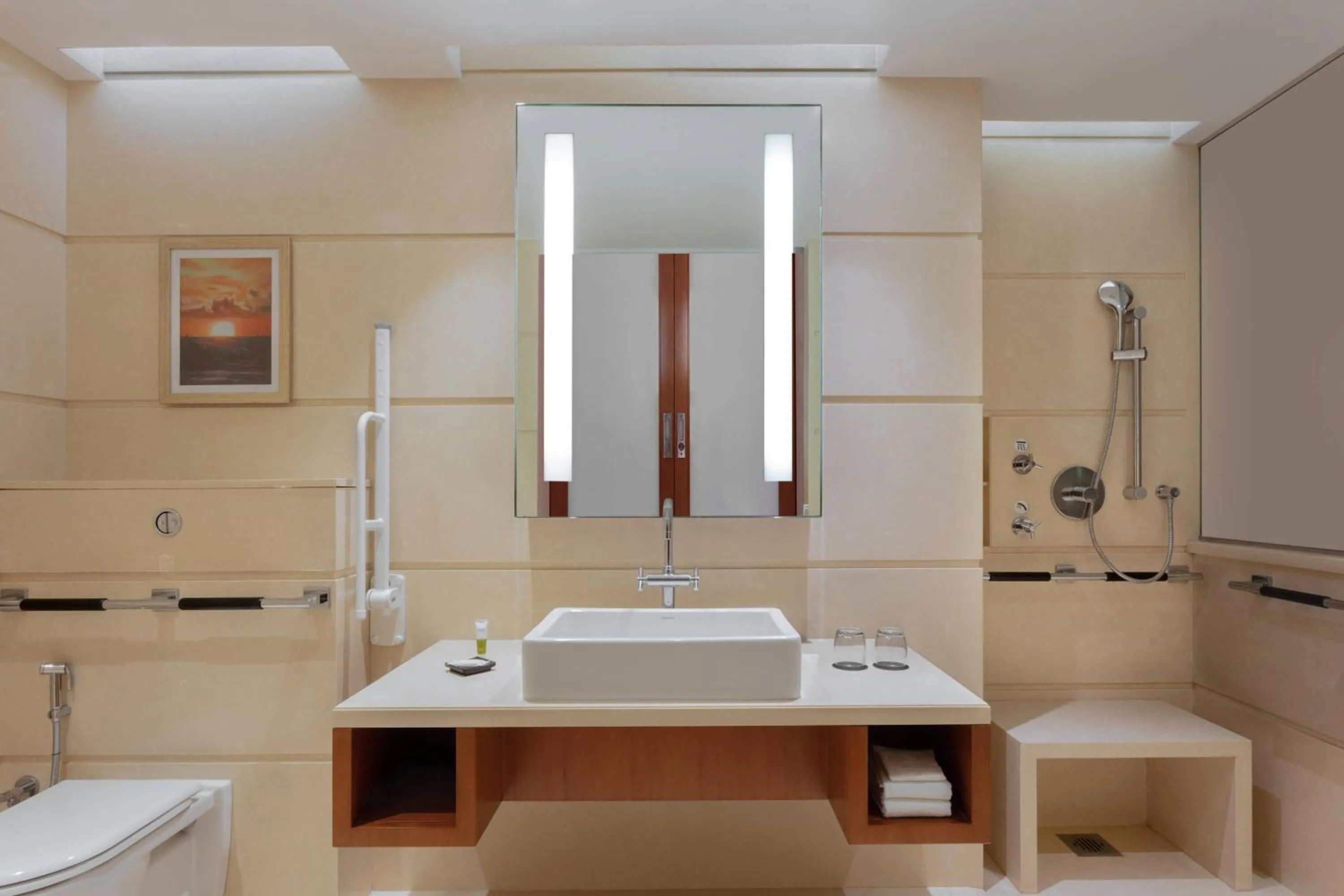 Bathroom in Courtyard by Marriott Kochi Airport