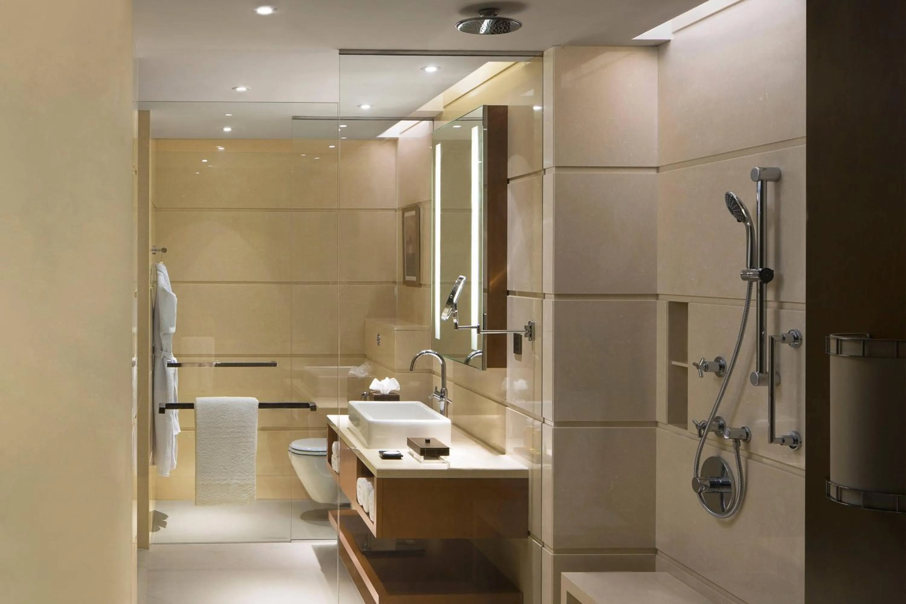 Bathroom in Courtyard by Marriott Kochi Airport